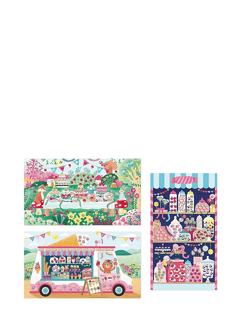 Janod - Cane Painting Sweet Treats - askartelusarja - mulit - 2