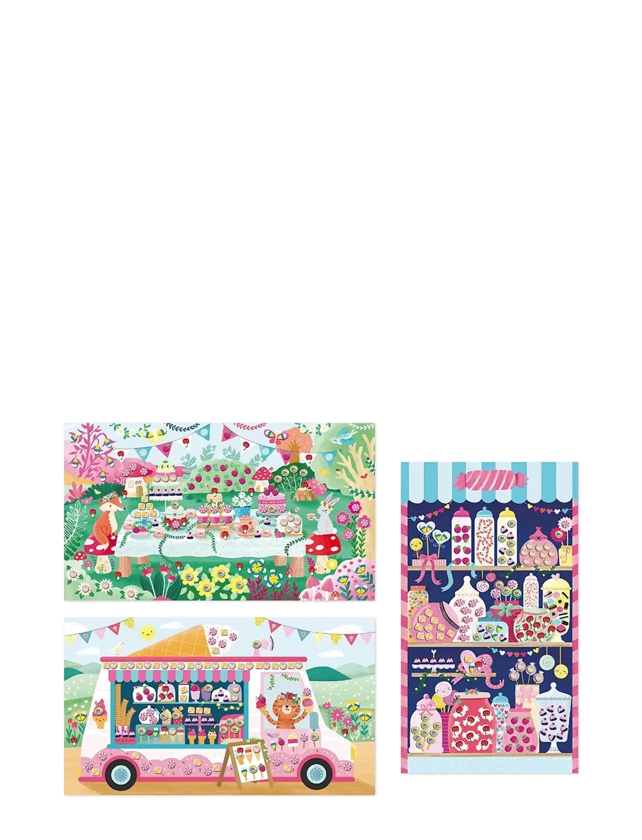 Janod - Cane Painting Sweet Treats - kreasæt - mulit - 2