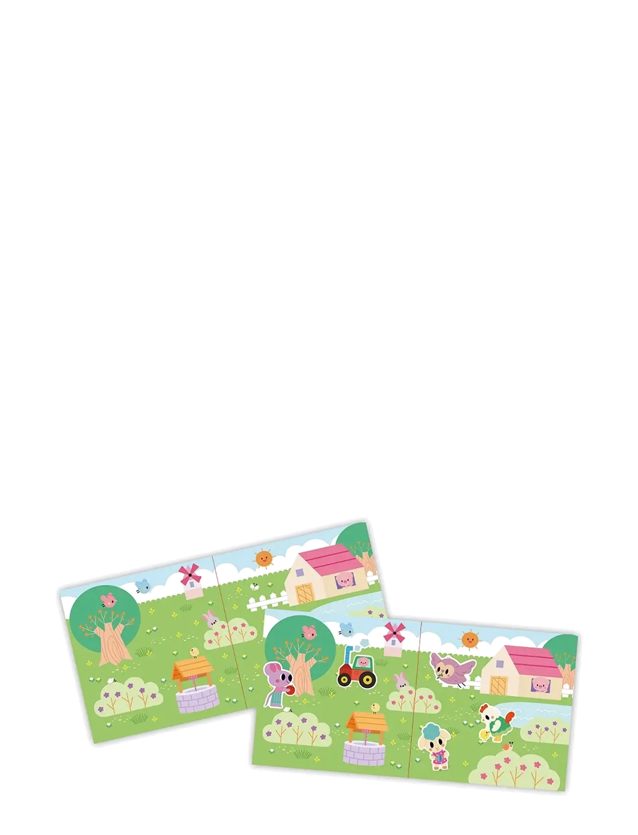 Janod - Repositionable Thick Stickers - lipdukai - mulit - 1
