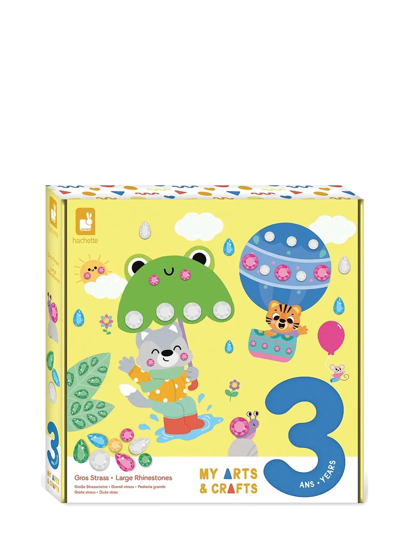 Janod Large Rhinestones - Toys - MULIT / yellow