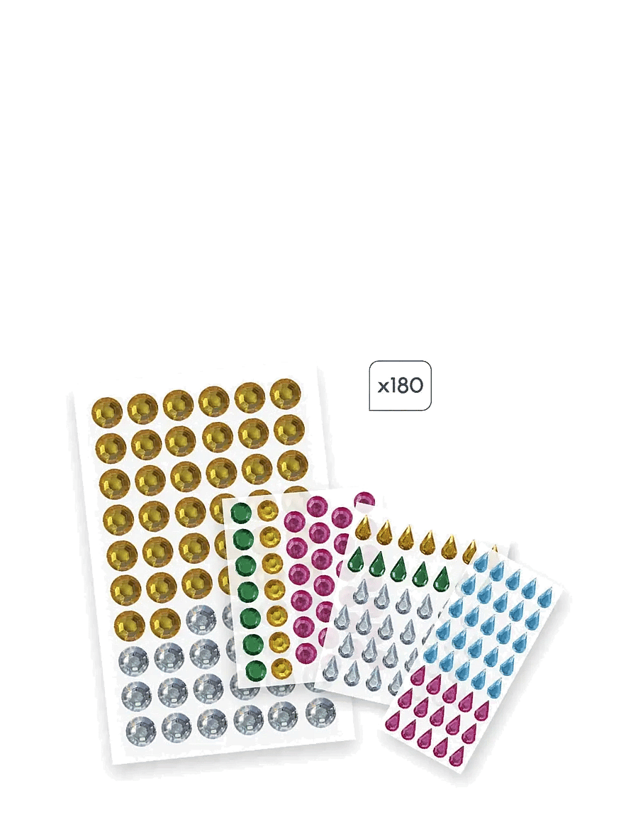 Janod - Large Rhinestones - bastelset - mulit - 2