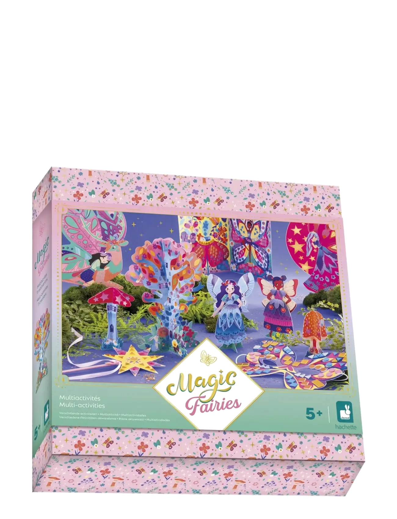 Janod Magic Fairies - Multi-Activities - 11 Creations - Jõulukingid - MULIT / pink/rose