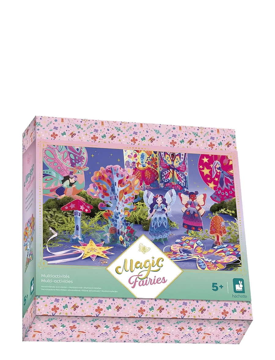 Janod - Magic Fairies - Multi-Activities - 11 Creations - kreasæt - mulit - 1