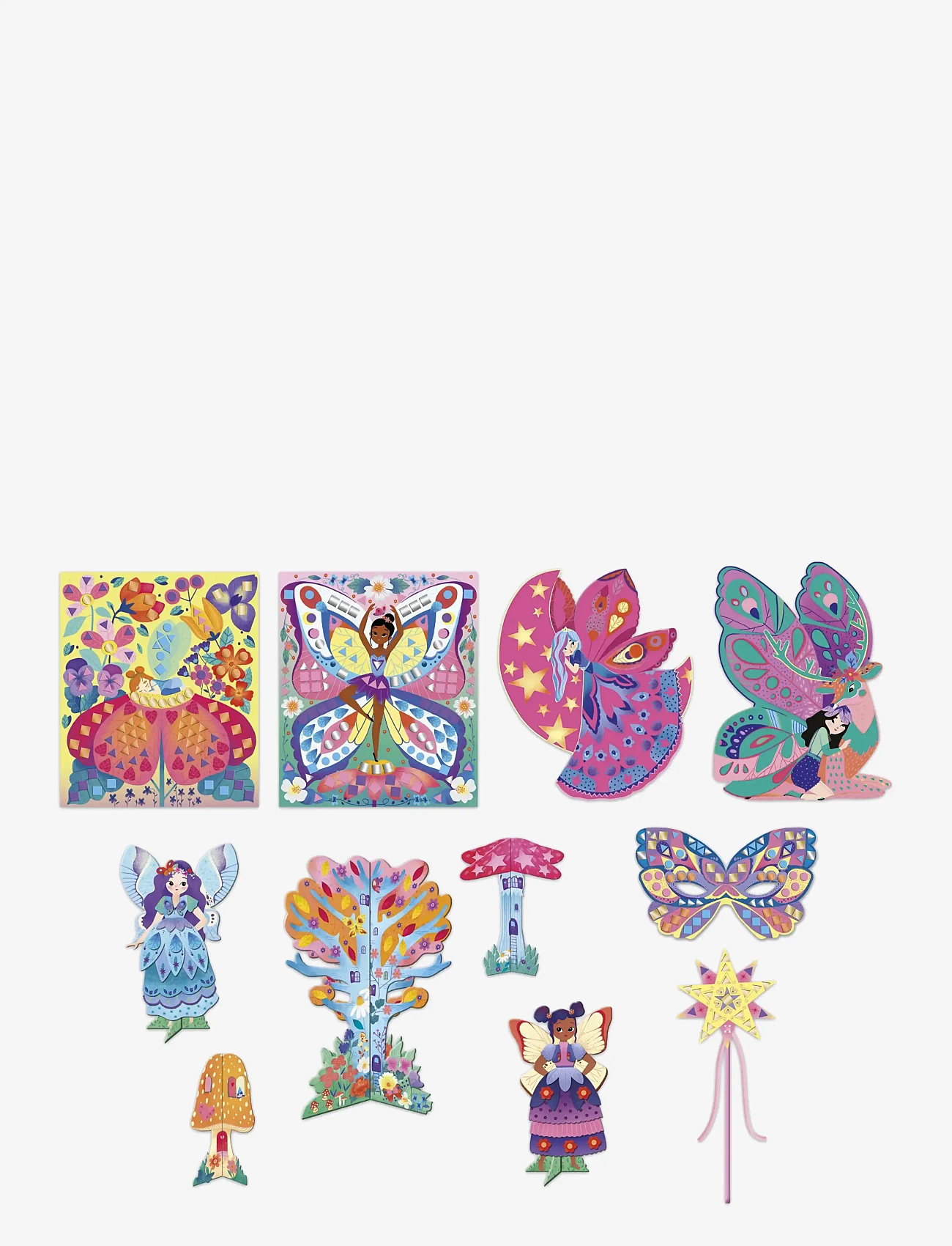 Janod - Magic Fairies - Multi-Activities - 11 Creations - käsitöökomplekt - mulit - 3