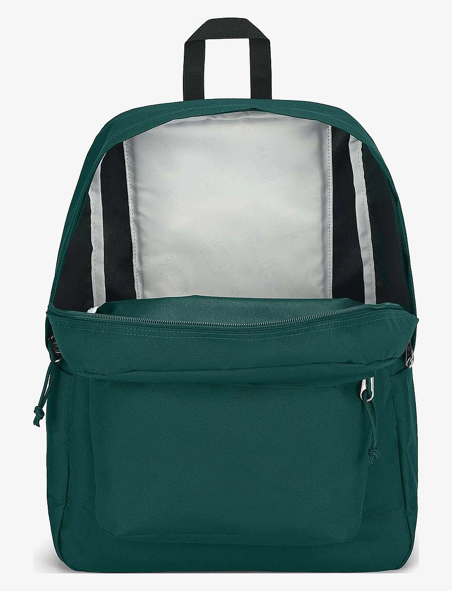 JanSport - SuperBreak One Graphite Grey - vacation essentials - deep juniper corduroy - 3