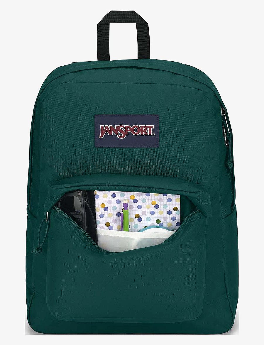 JanSport - SuperBreak One Graphite Grey - vacation essentials - deep juniper corduroy - 4