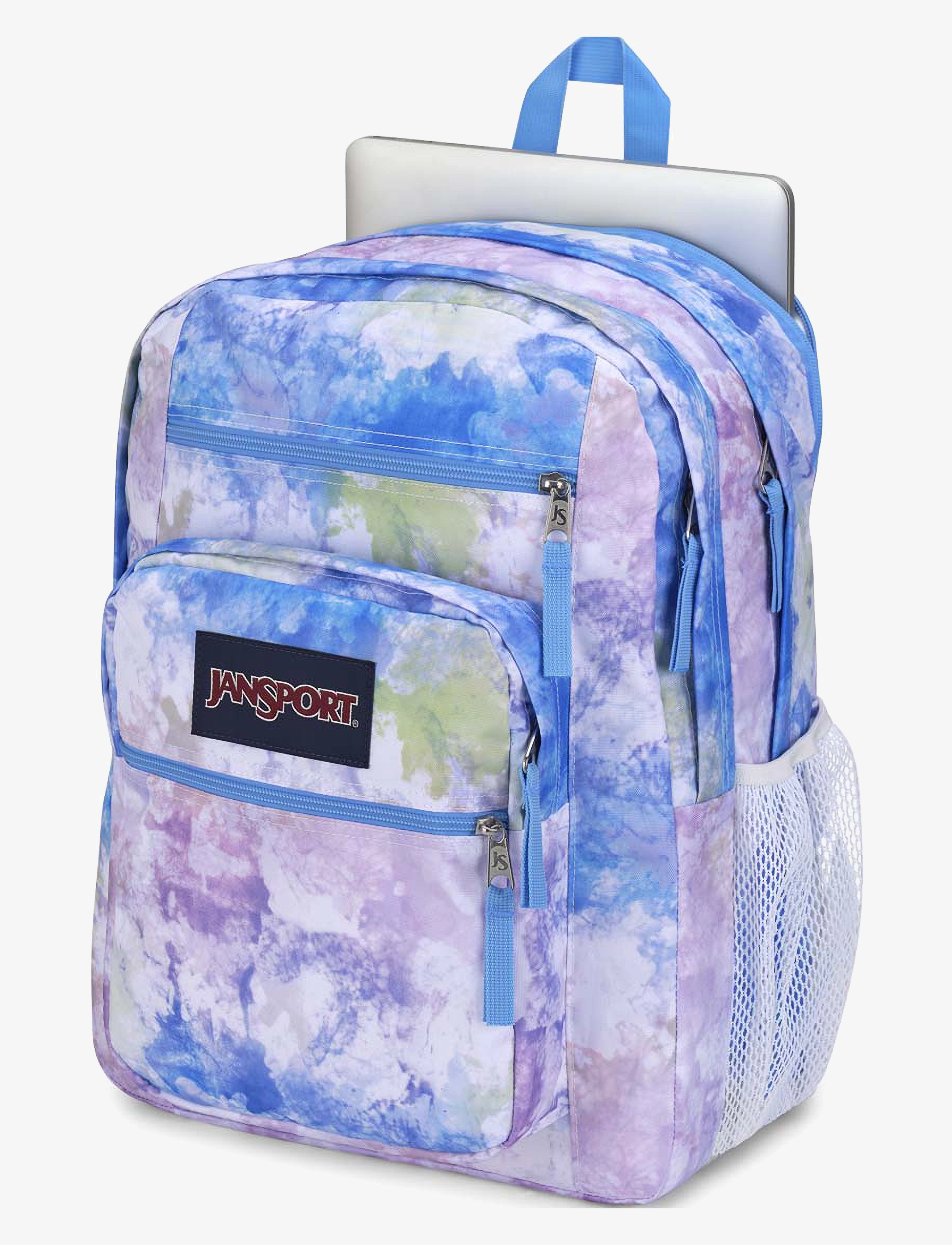 JanSport - Big Student Batik Wash - light blue print - 4