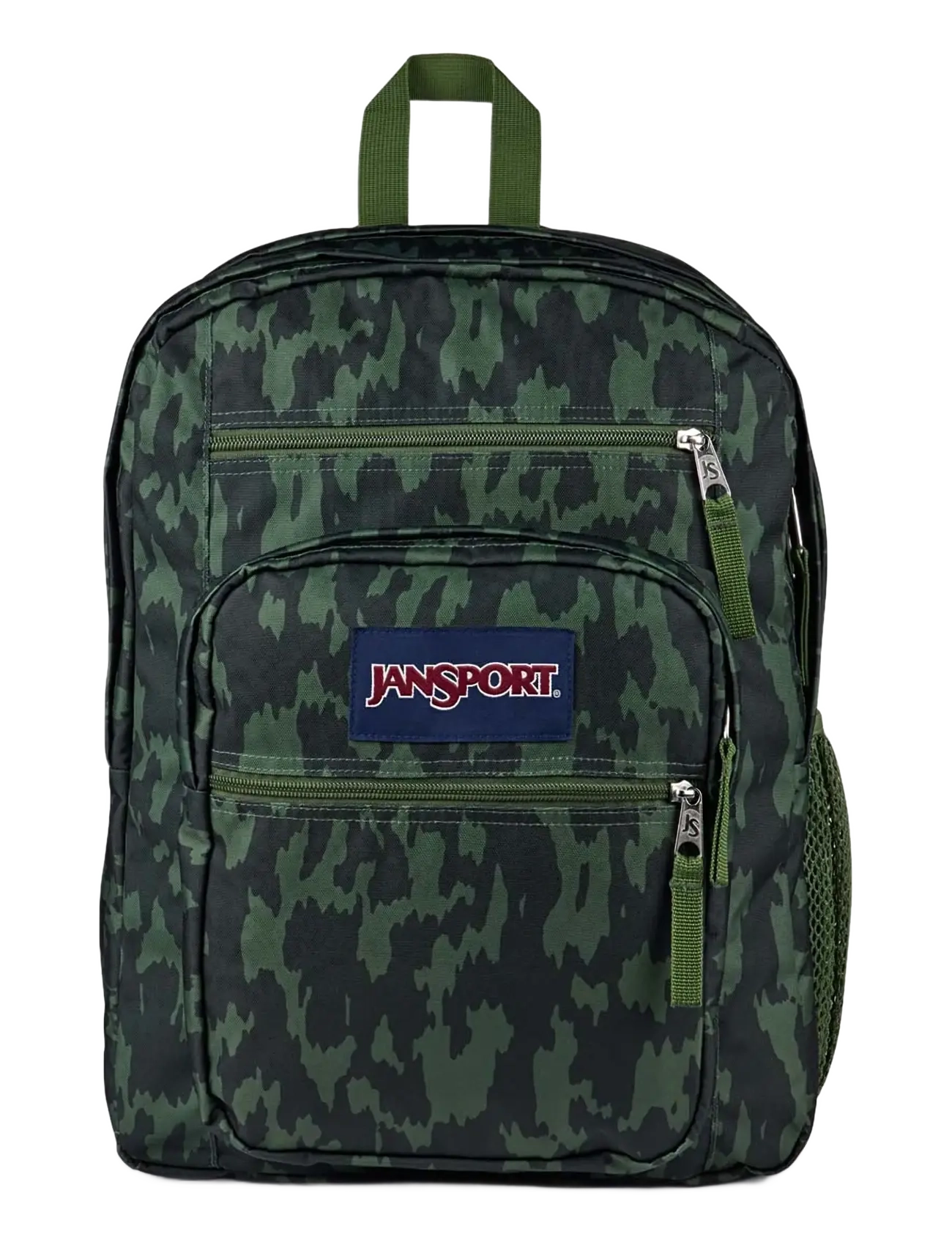 JanSport Big Student - Backpacks - CAMO ILLUSION / green