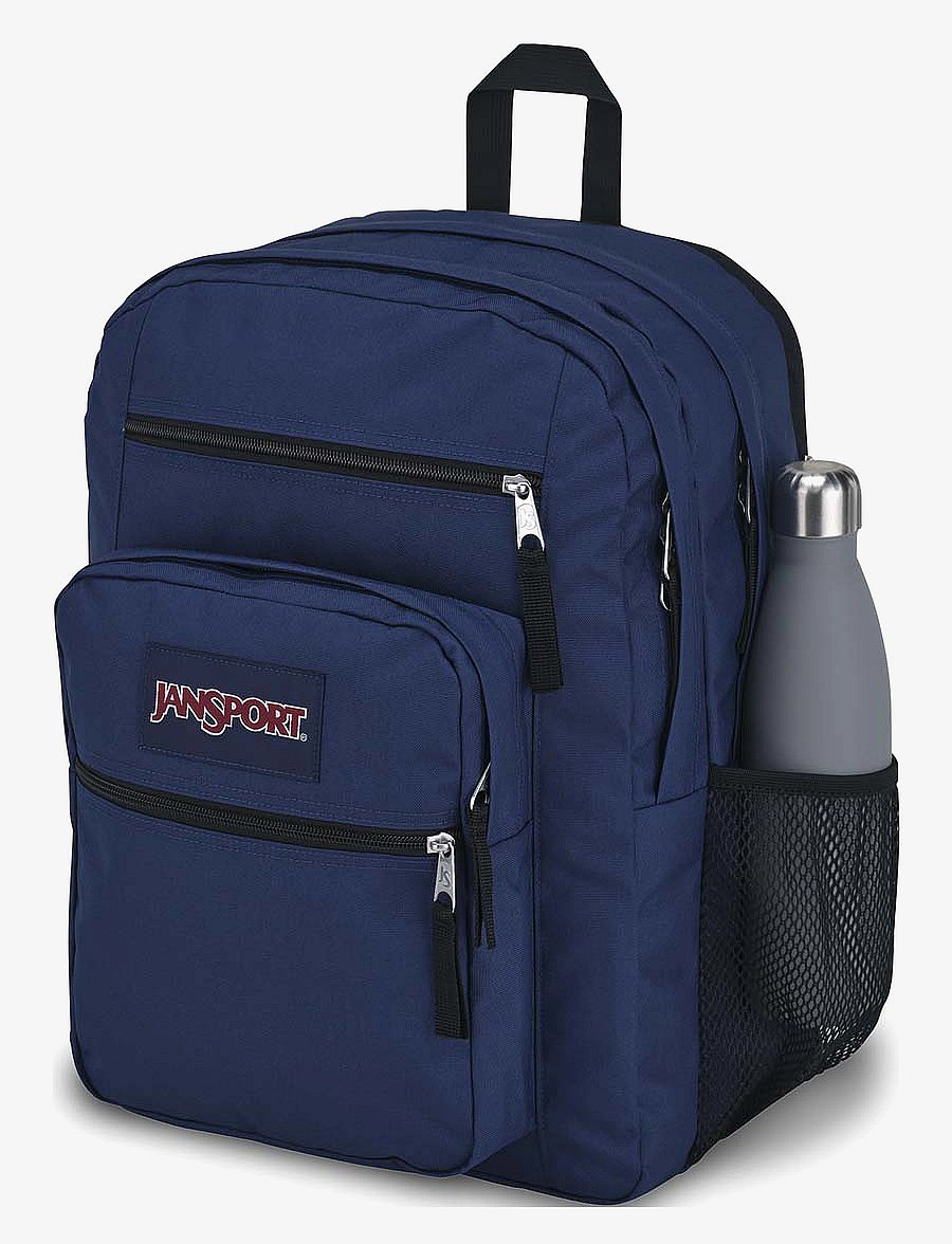 JanSport - BIG STUDENT - sportinės kuprinės - navy - 3