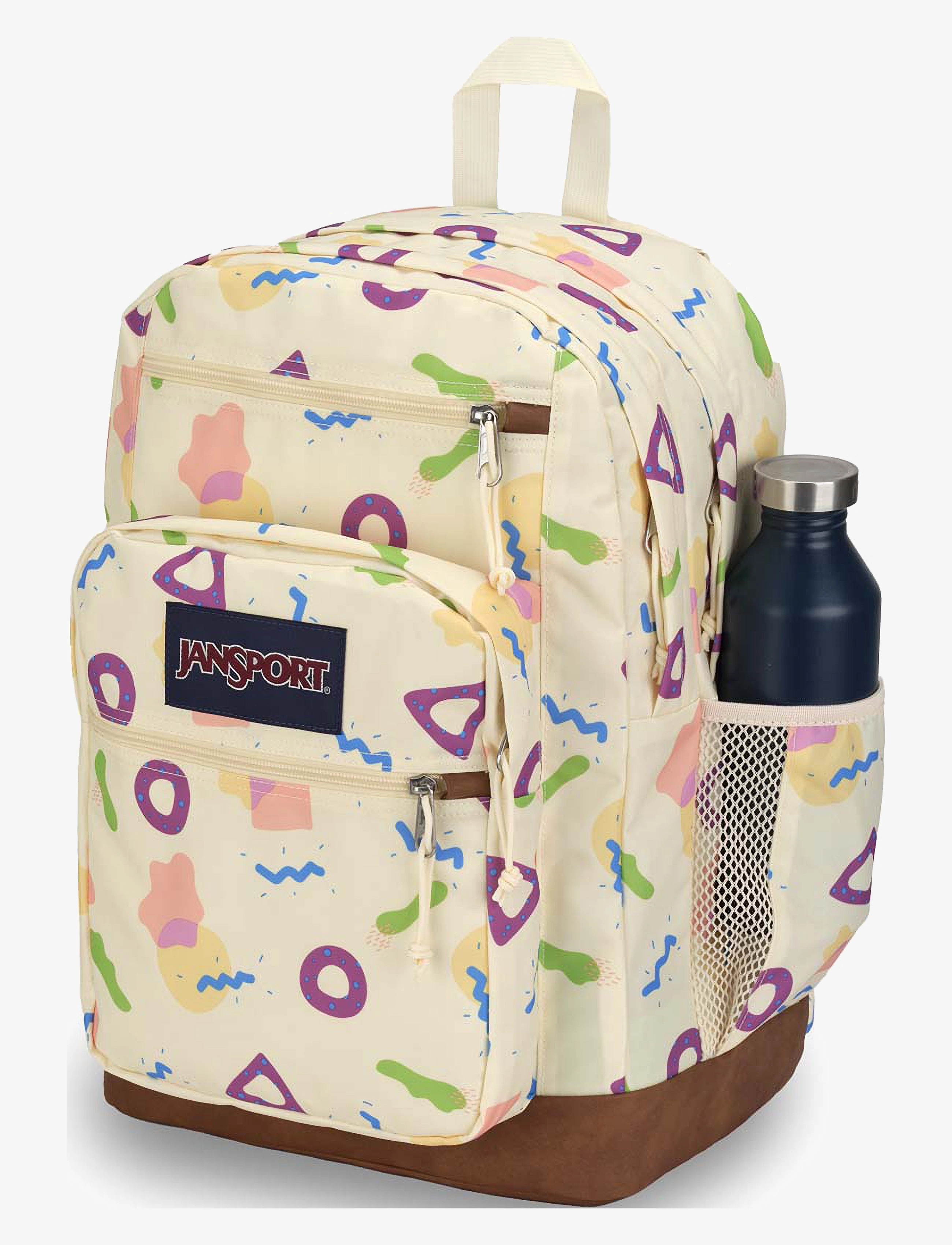 JanSport - Cool Student Memphis Neon - yellow print - 2