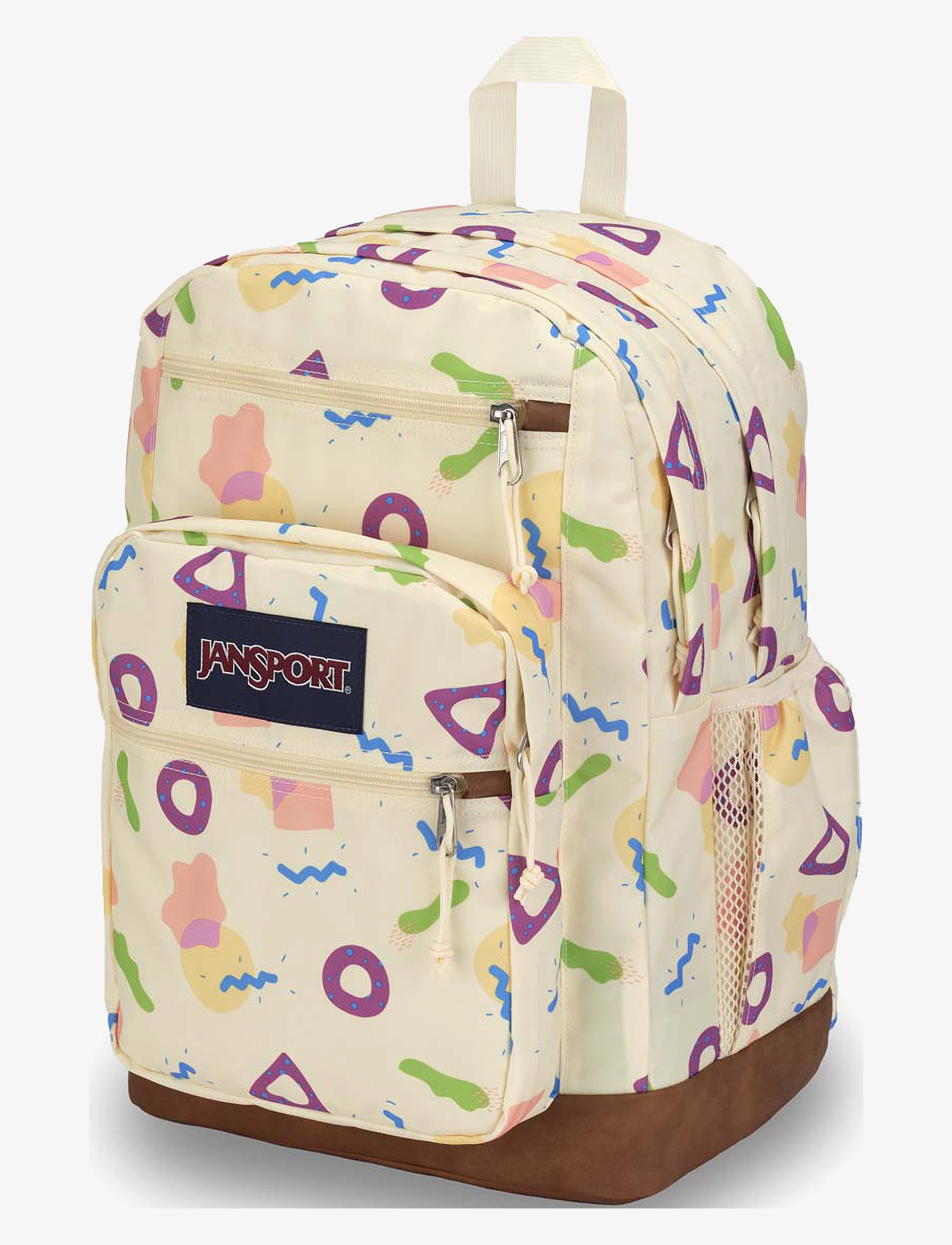 JanSport - Cool Student Memphis Neon - yellow print - 4