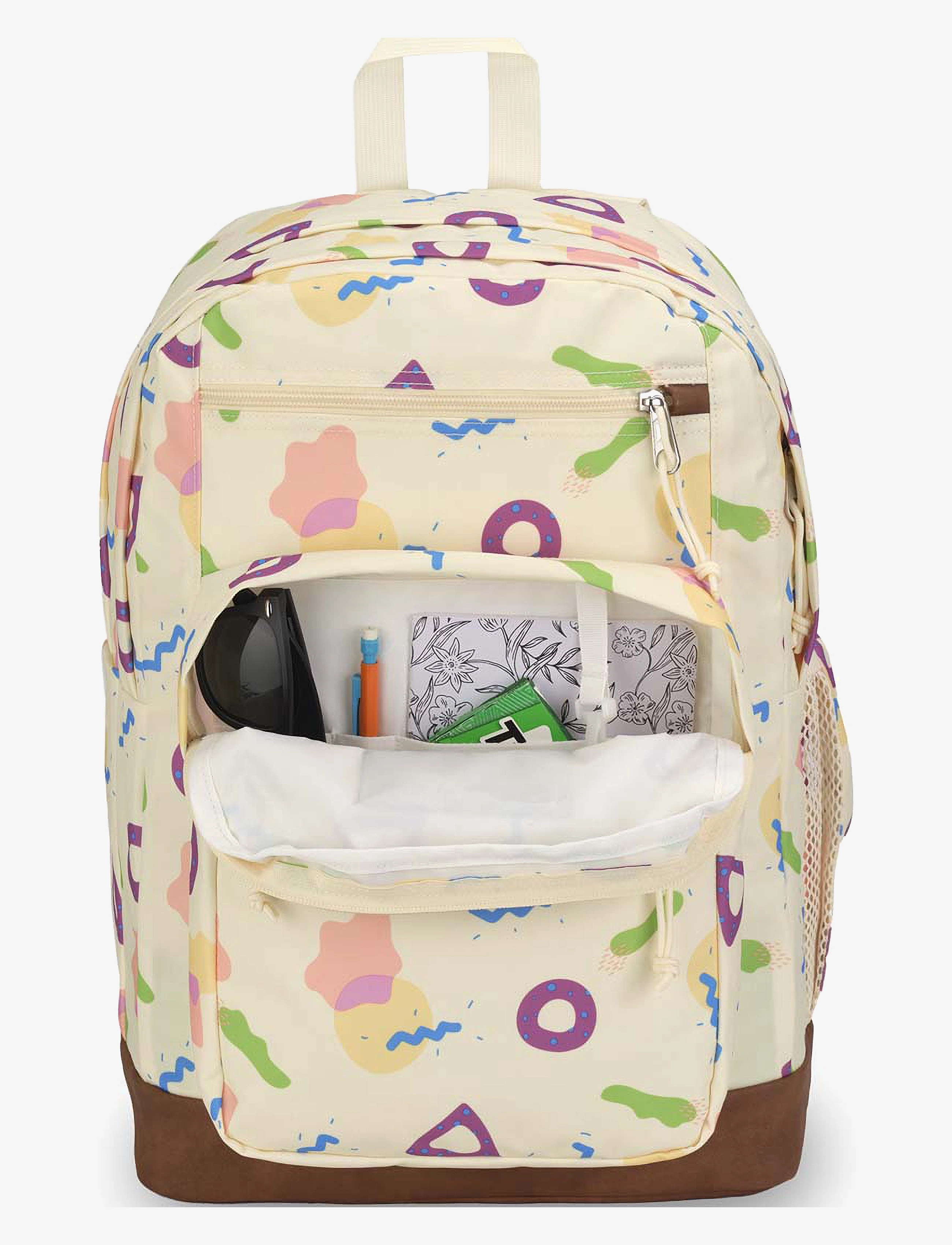 JanSport - Cool Student Memphis Neon - yellow print - 5