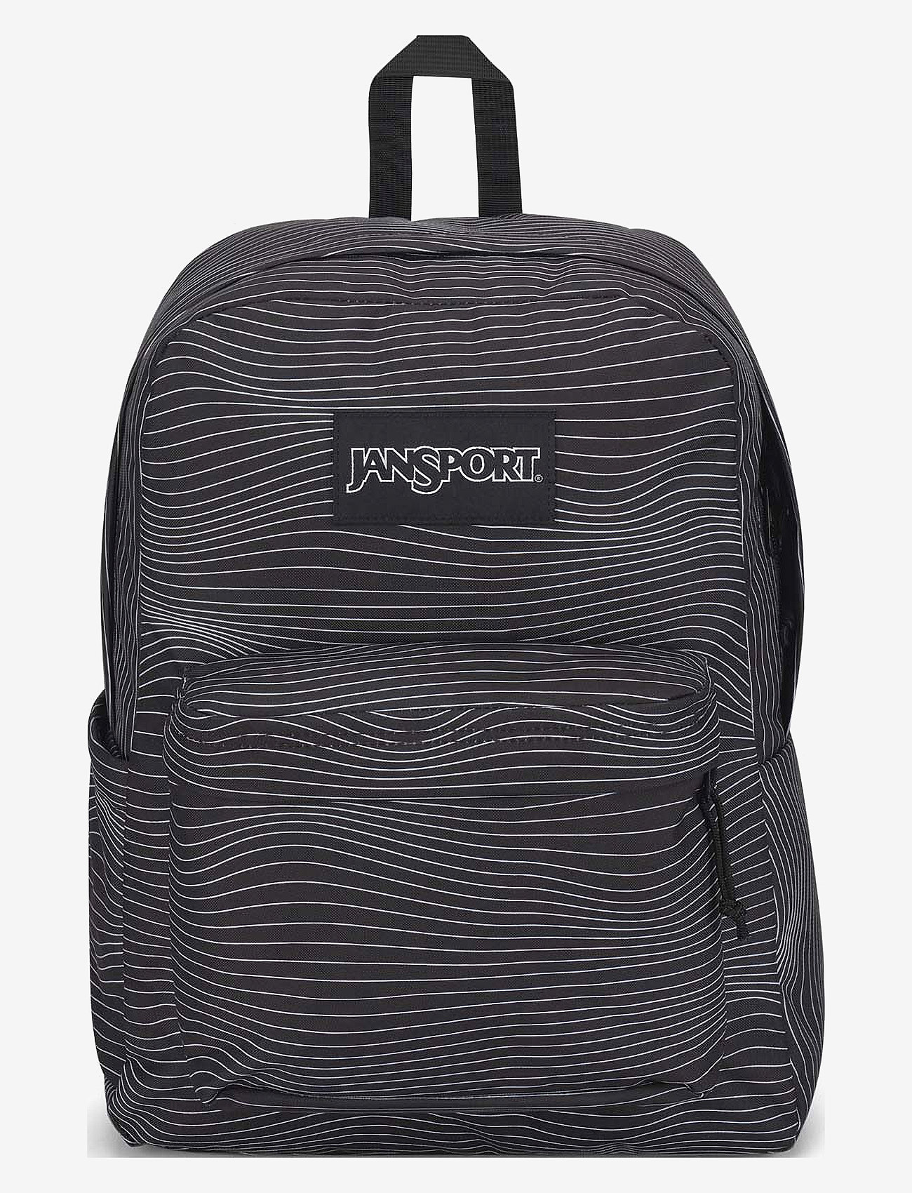 JanSport - SuperBreak Plus Screen Waves - black print - 0