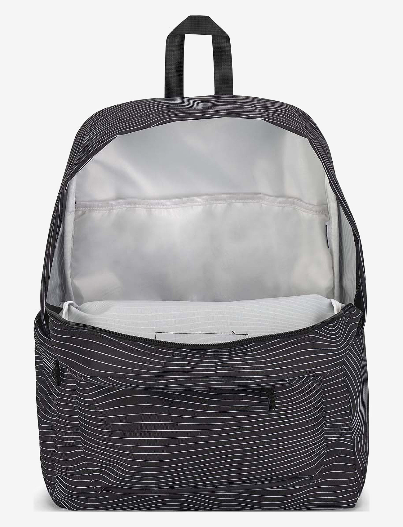 JanSport - SuperBreak Plus Screen Waves - black print - 4
