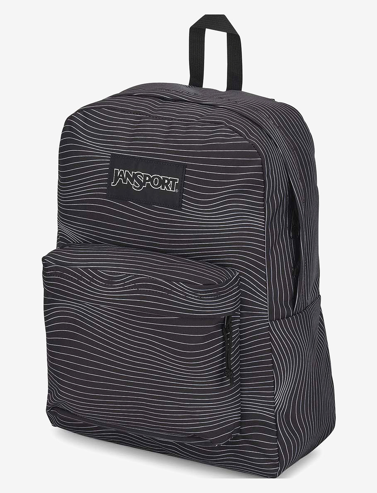 JanSport - SuperBreak Plus Screen Waves - black print - 5
