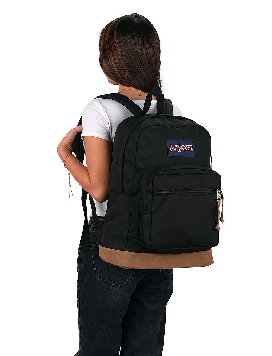 JanSport - Right Pack - hverdags stil - black - 0