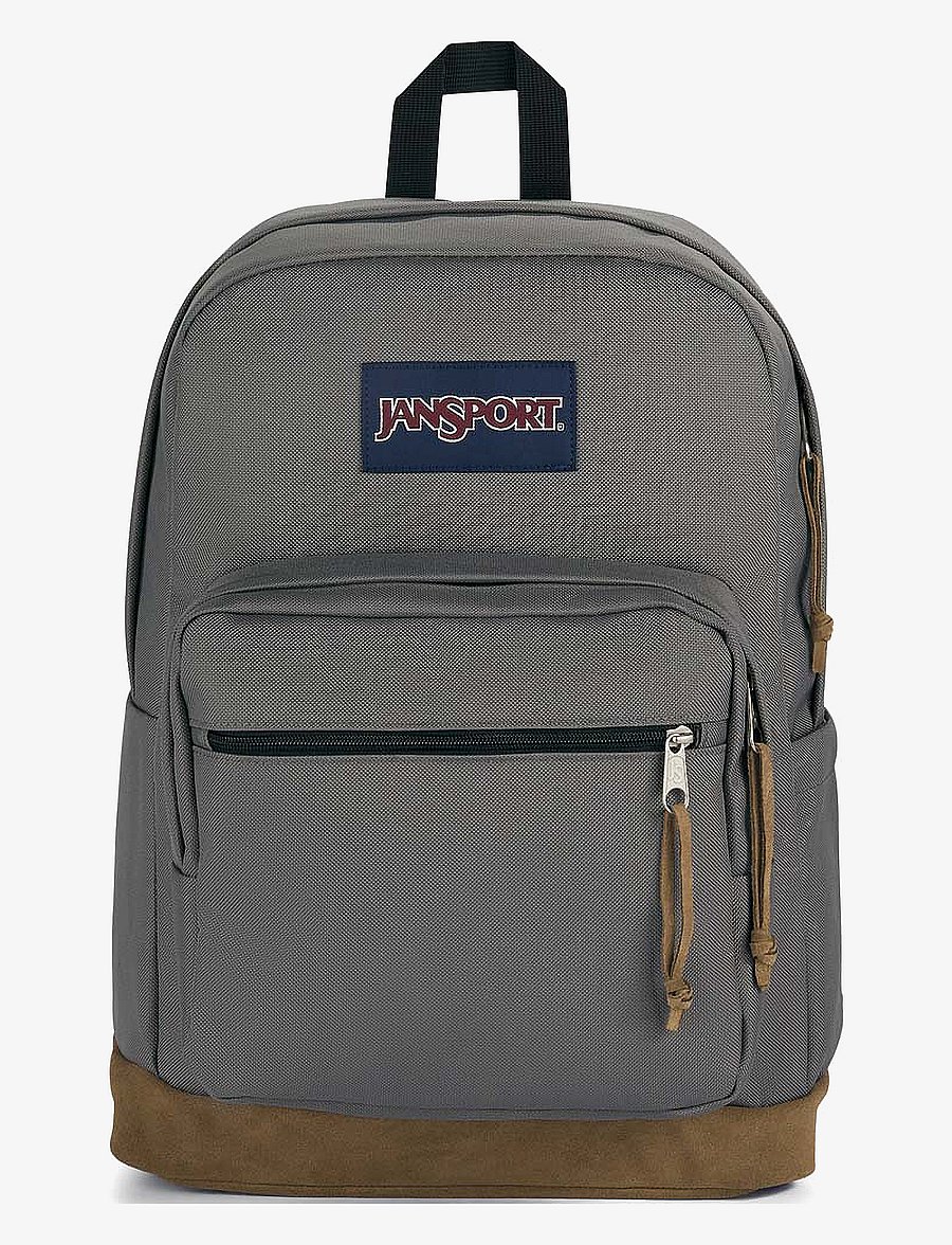 JanSport - Right Pack Moon Flower - feriefavoritter - graphite grey - 1