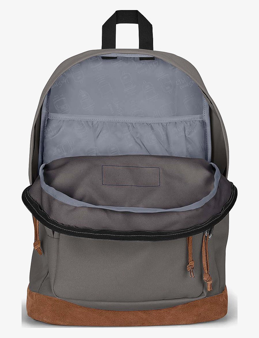 JanSport - Right Pack Moon Flower - feriefavoritter - graphite grey - 4