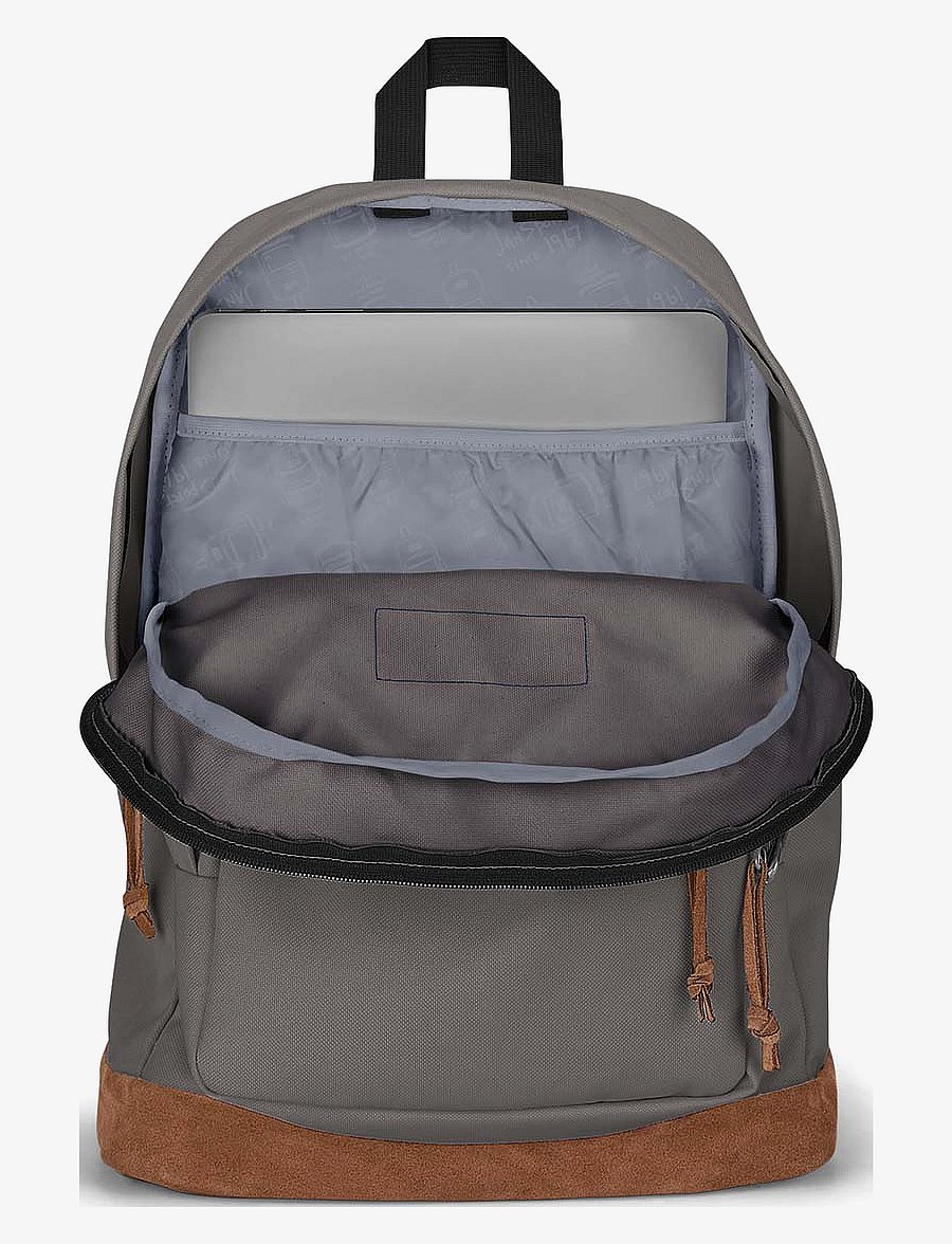 JanSport - Right Pack Moon Flower - feriefavoritter - graphite grey - 5