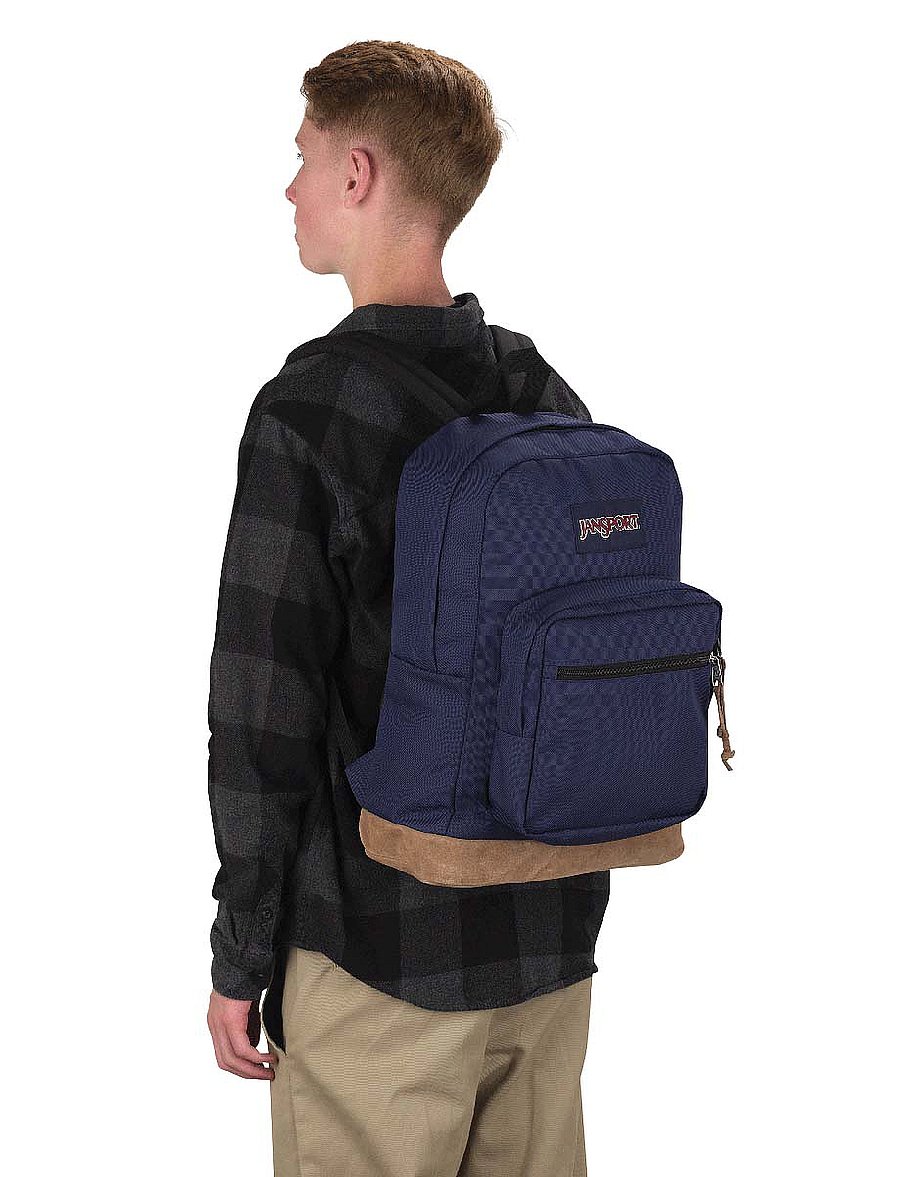 JanSport - Right Pack - feriefavoritter - navy - 0