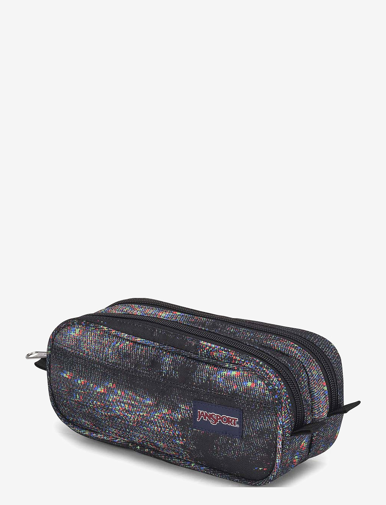 JanSport - Large Accesssory Pouch Screen Static - black print - 1
