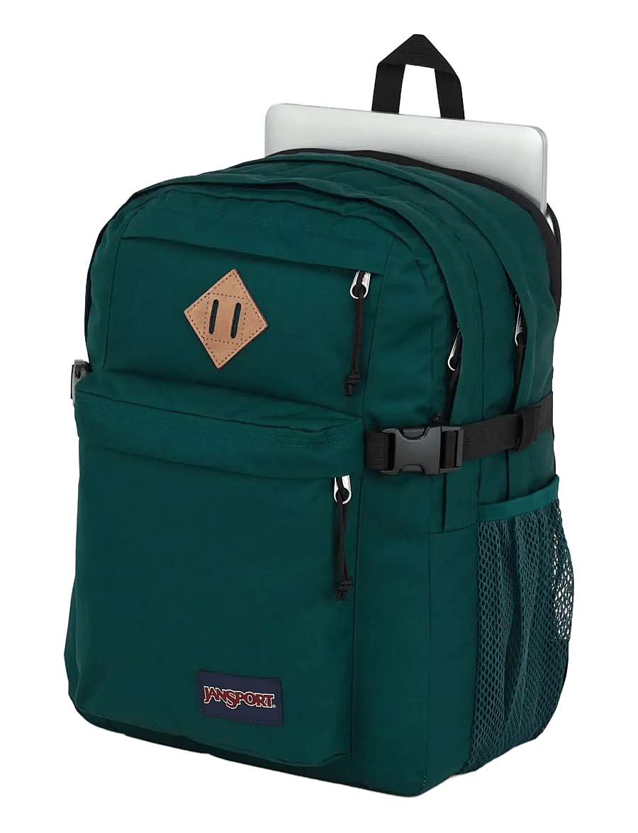 JanSport - Main Campus - smarte rucksäcke - deep juniper - 4
