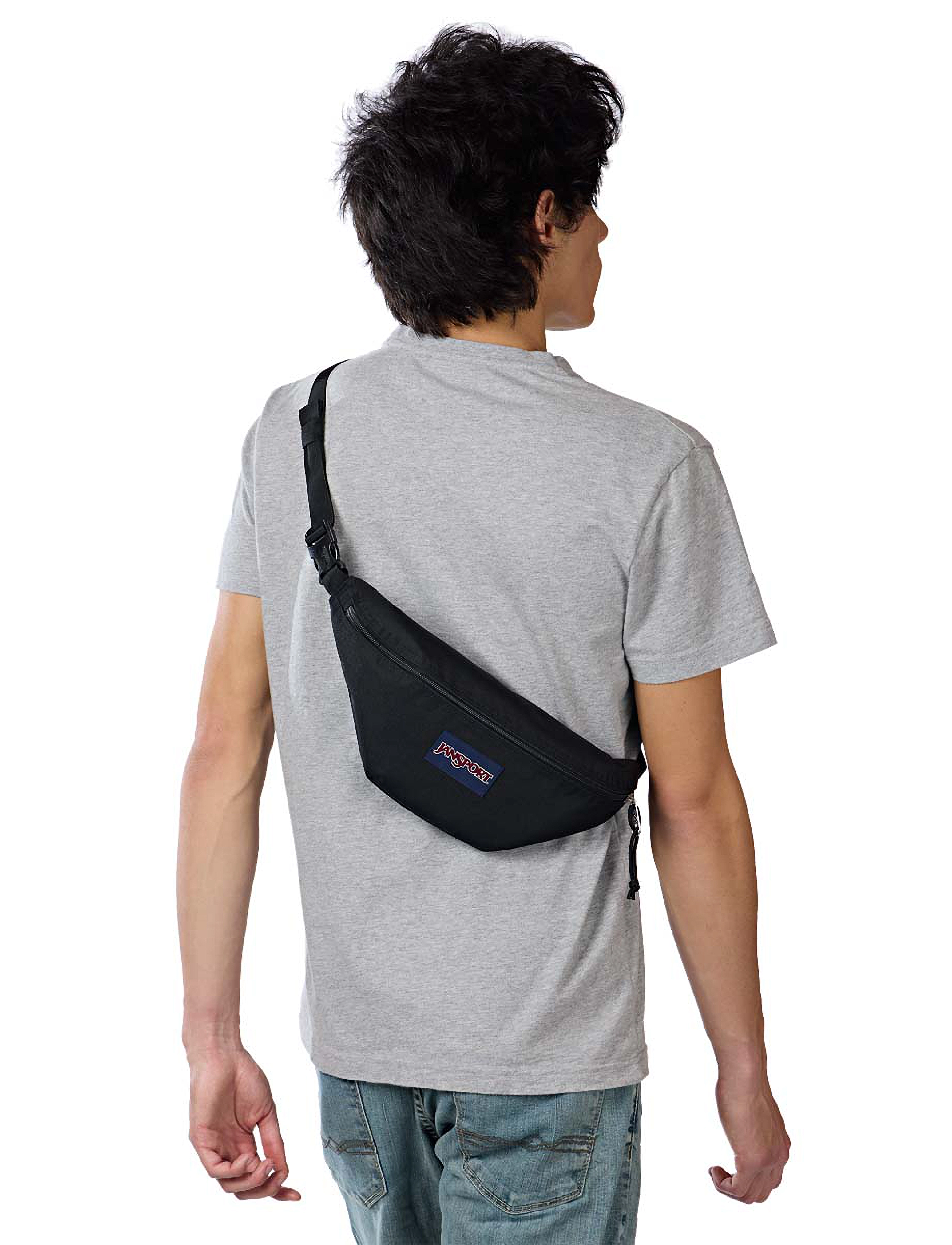 JanSport Swing Waistpack, One Size, Black, Tasker > Bum Bags, Herre