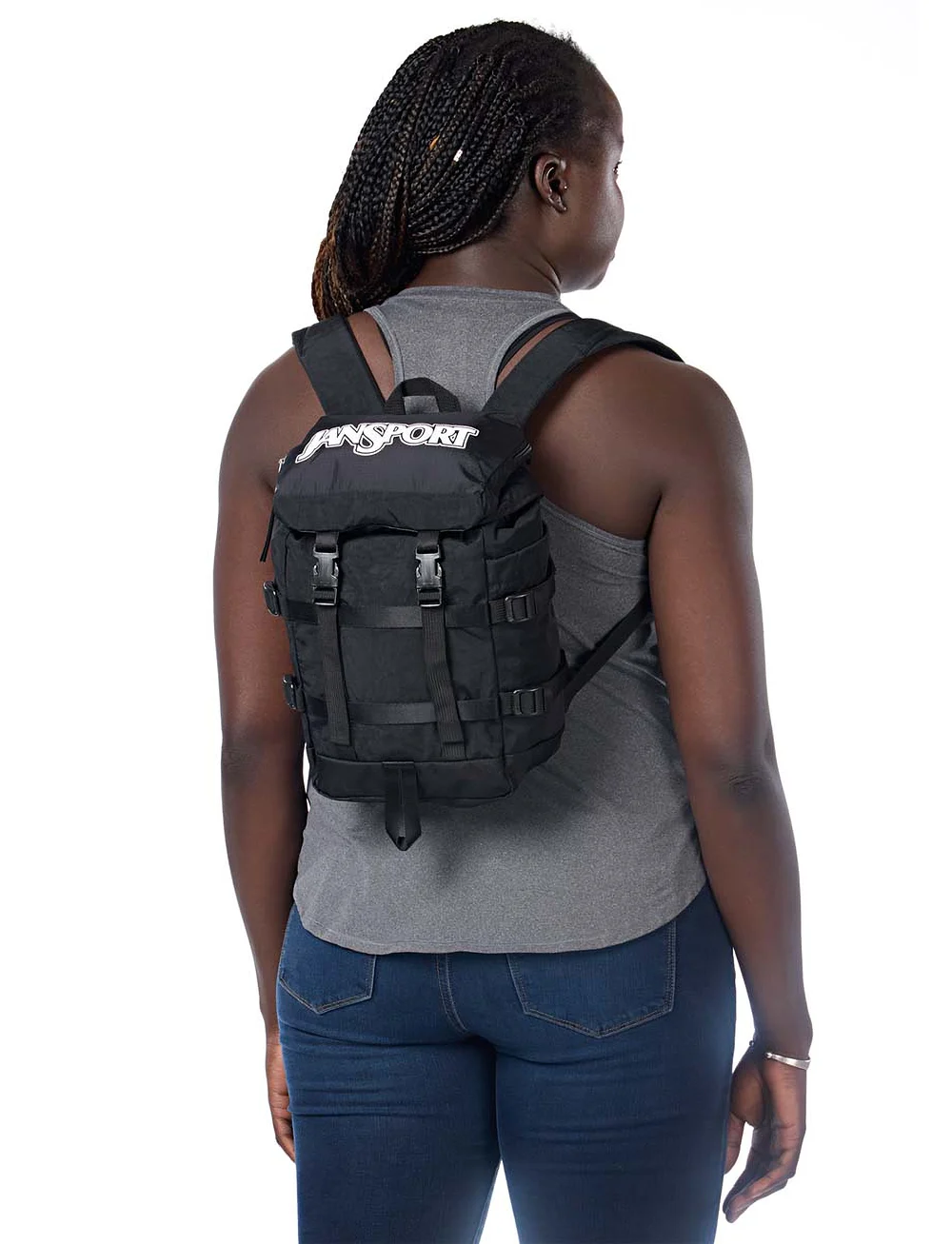 JanSport - Mini Skip Pack - osta olukorra järgi - black - 0