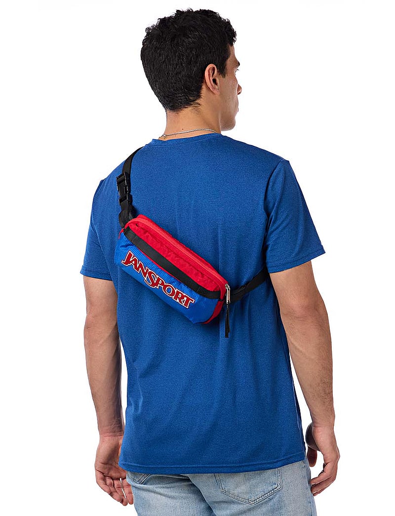 JanSport - Washington Waistpack Smokey Grit - midjevesker - red tape - 0