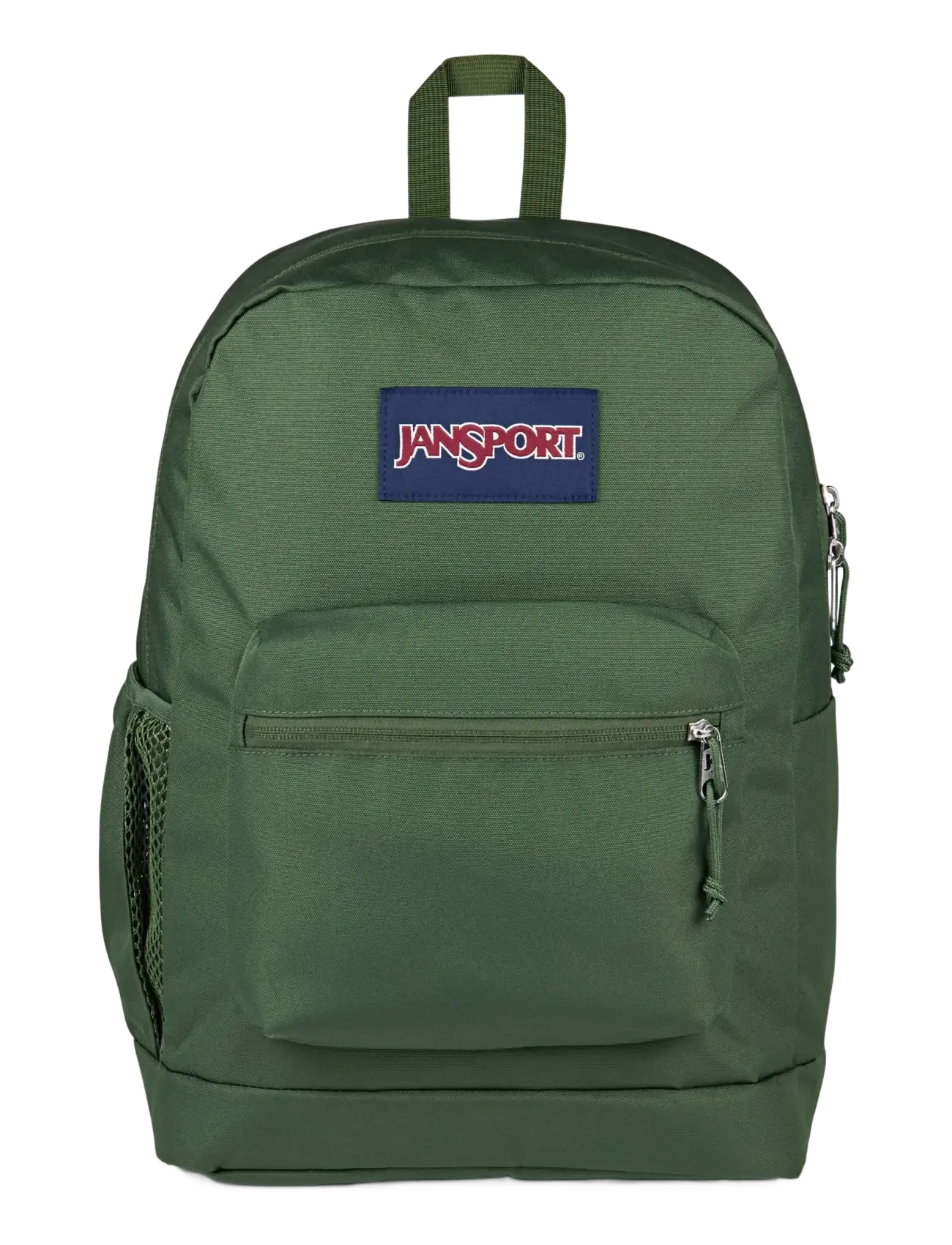 JanSport Cross Town Plus, One Size, Backpacks, Khakigrün - Casual Frauen