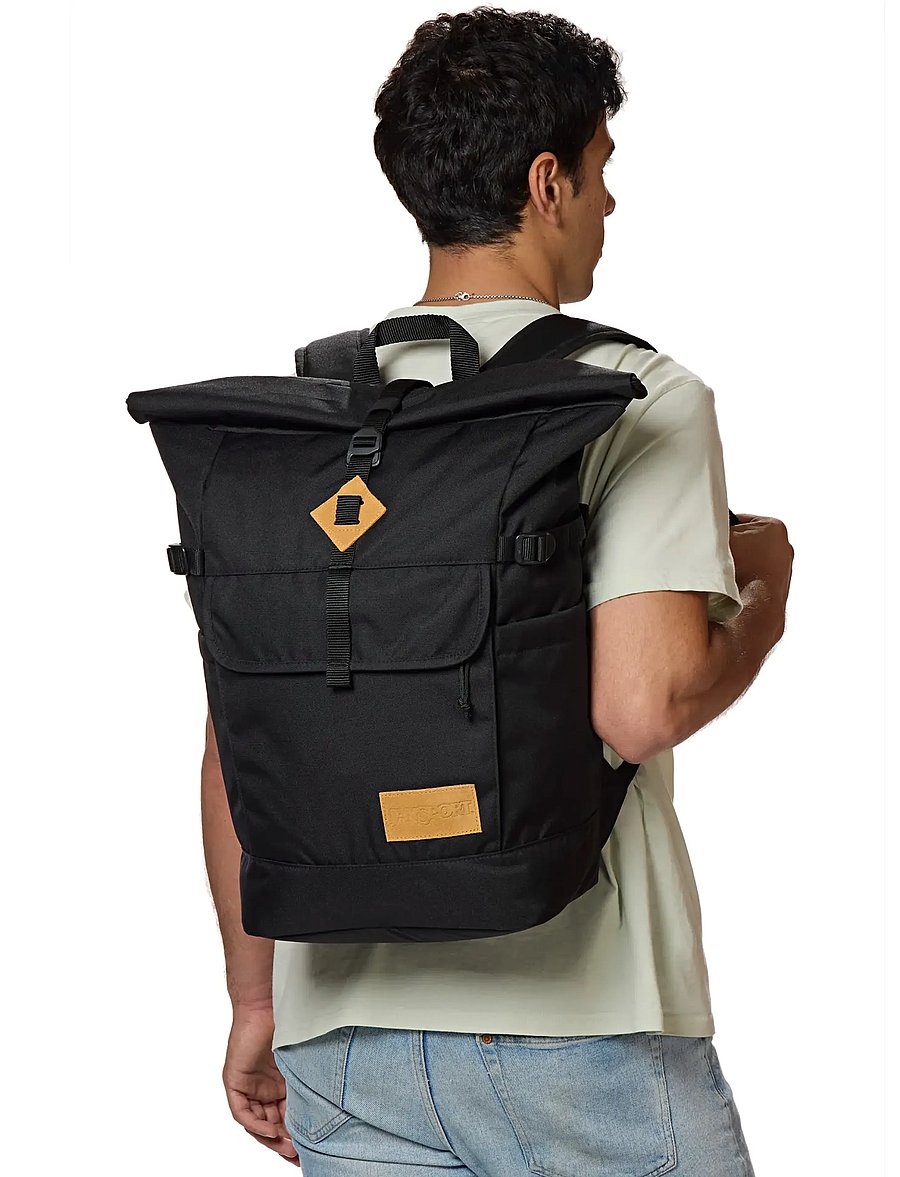 JanSport - Hatchet Rolltop - alltags-style - black - 0