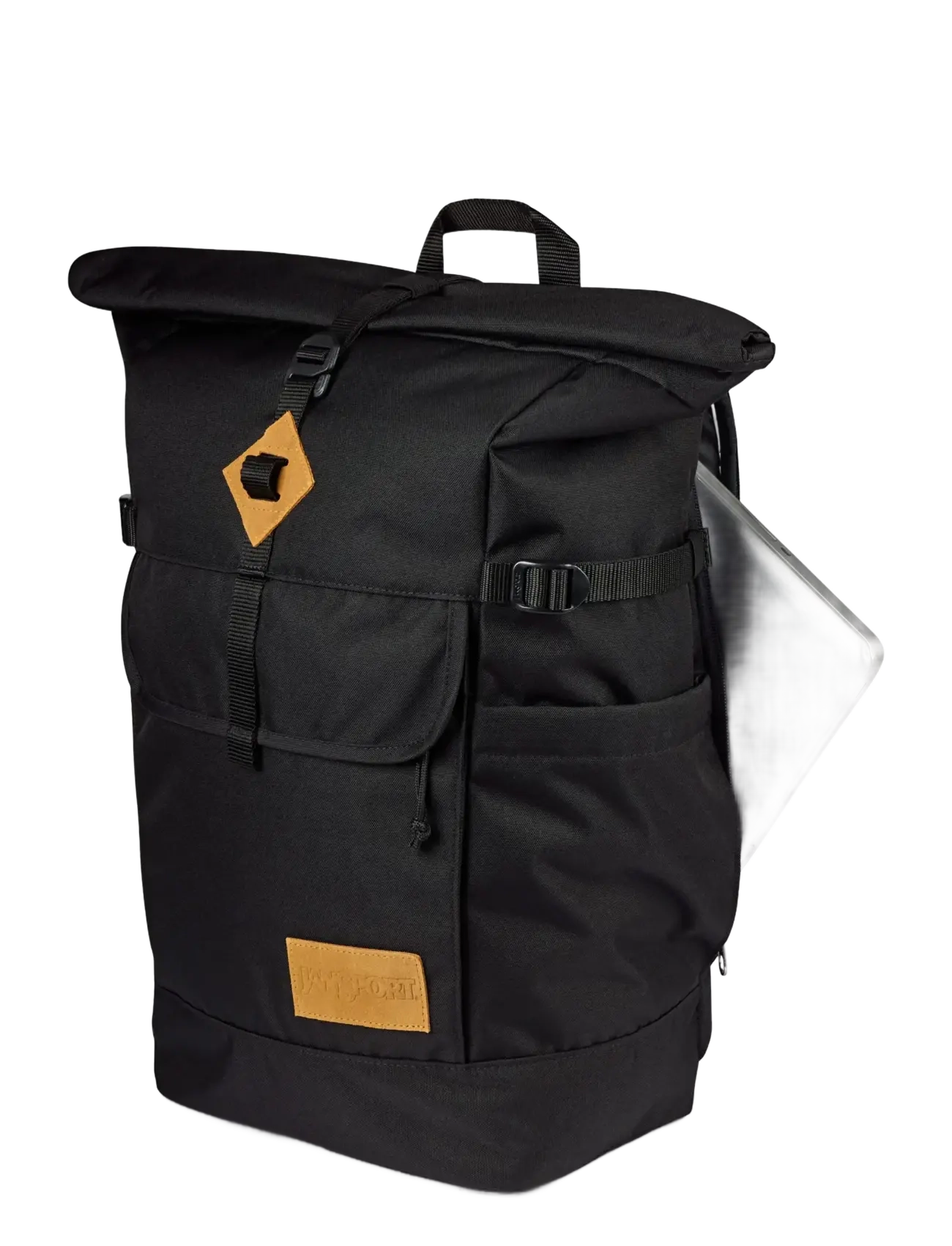 JanSport - Hatchet Rolltop - alltags-style - black - 3