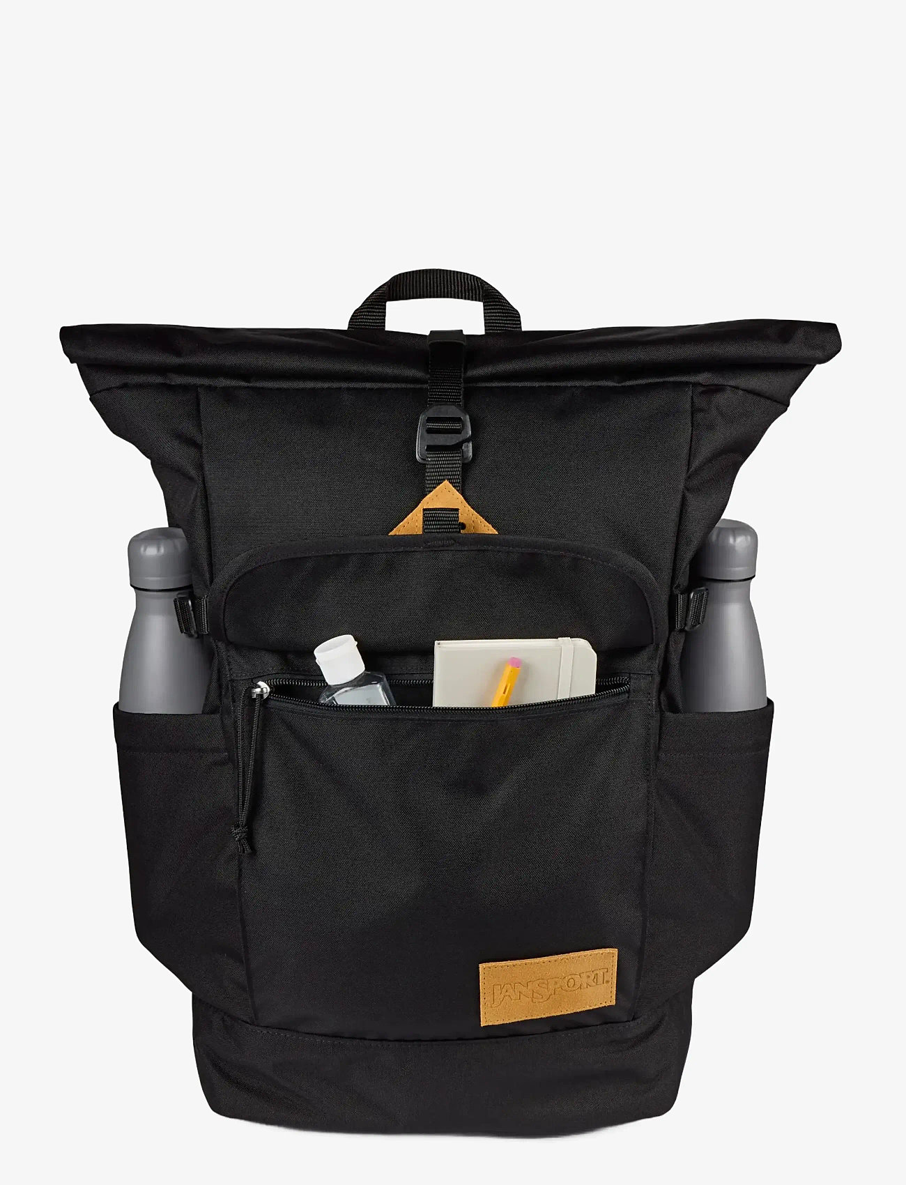 JanSport - Hatchet Rolltop - accessories - black - 4
