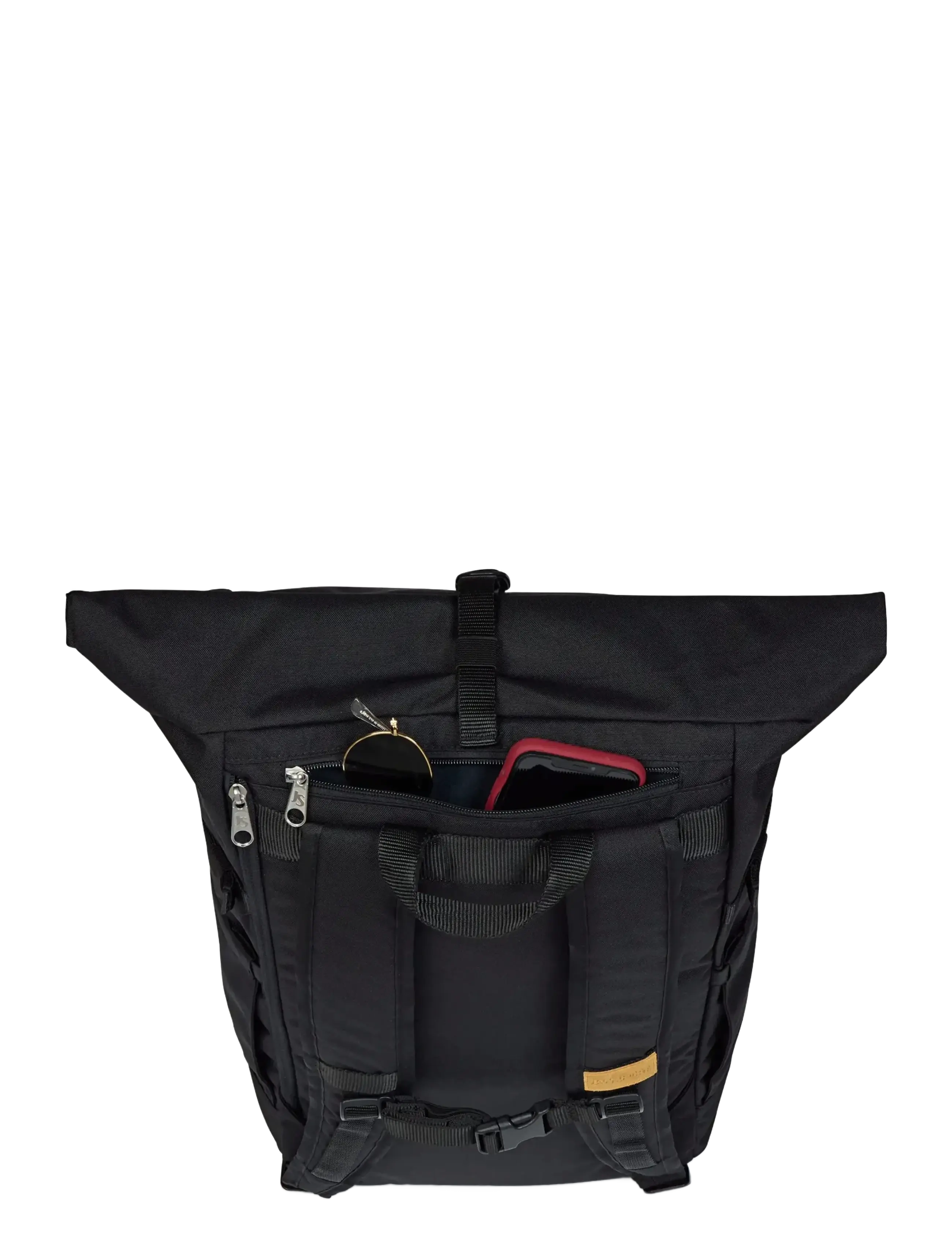 JanSport - Hatchet Rolltop - alltags-style - black - 5