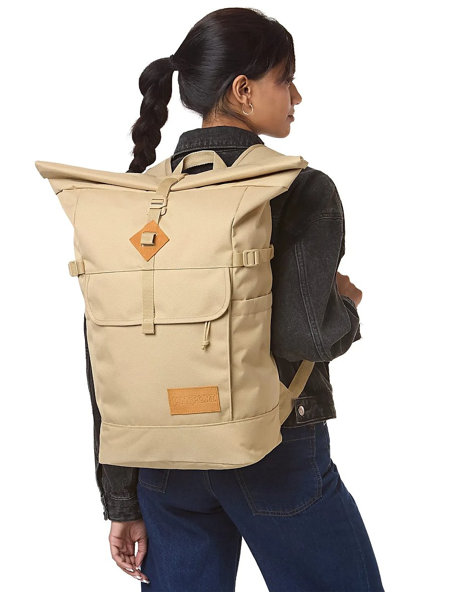 JanSport - Hatchet Rolltop - hverdags stil - travertine - 0