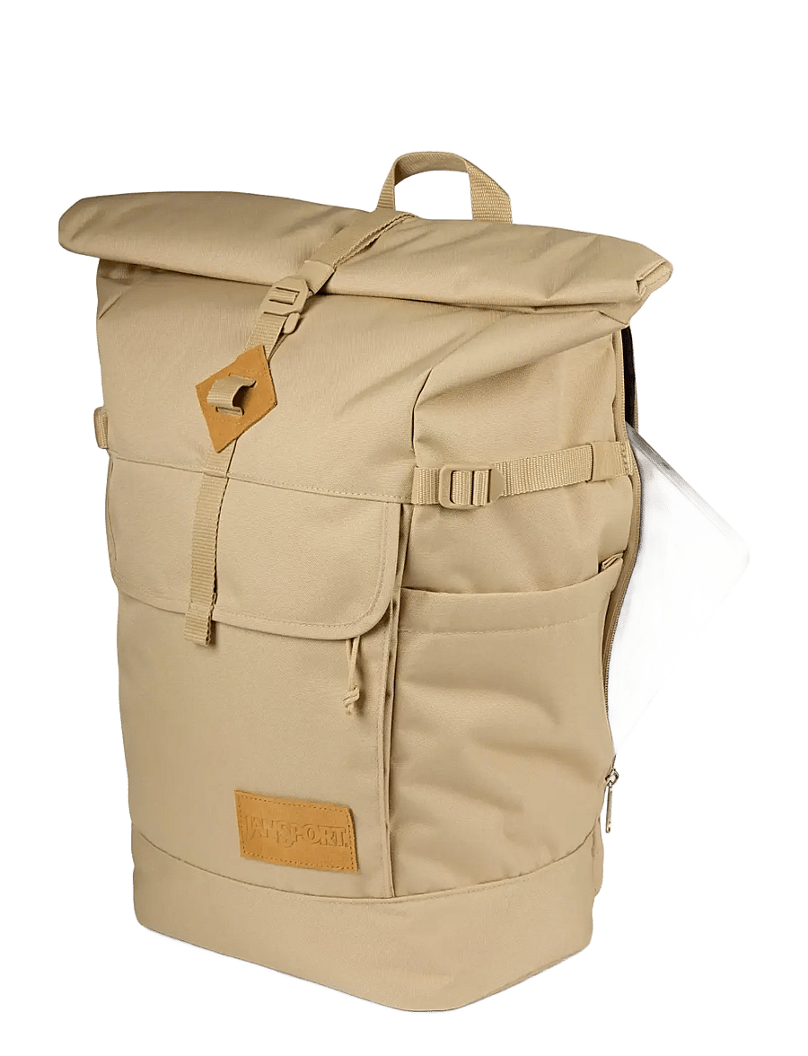 JanSport - Hatchet Rolltop - hverdags stil - travertine - 3