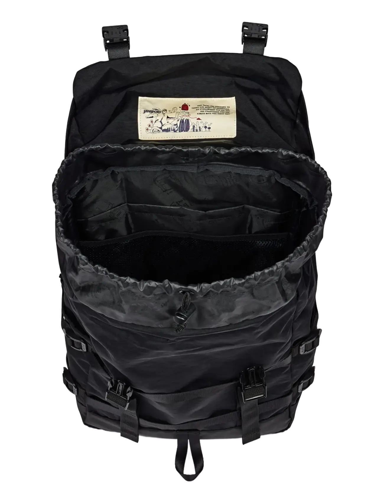 JanSport - Skip Pack Smokey Grit - smarte rucksäcke - black - 3