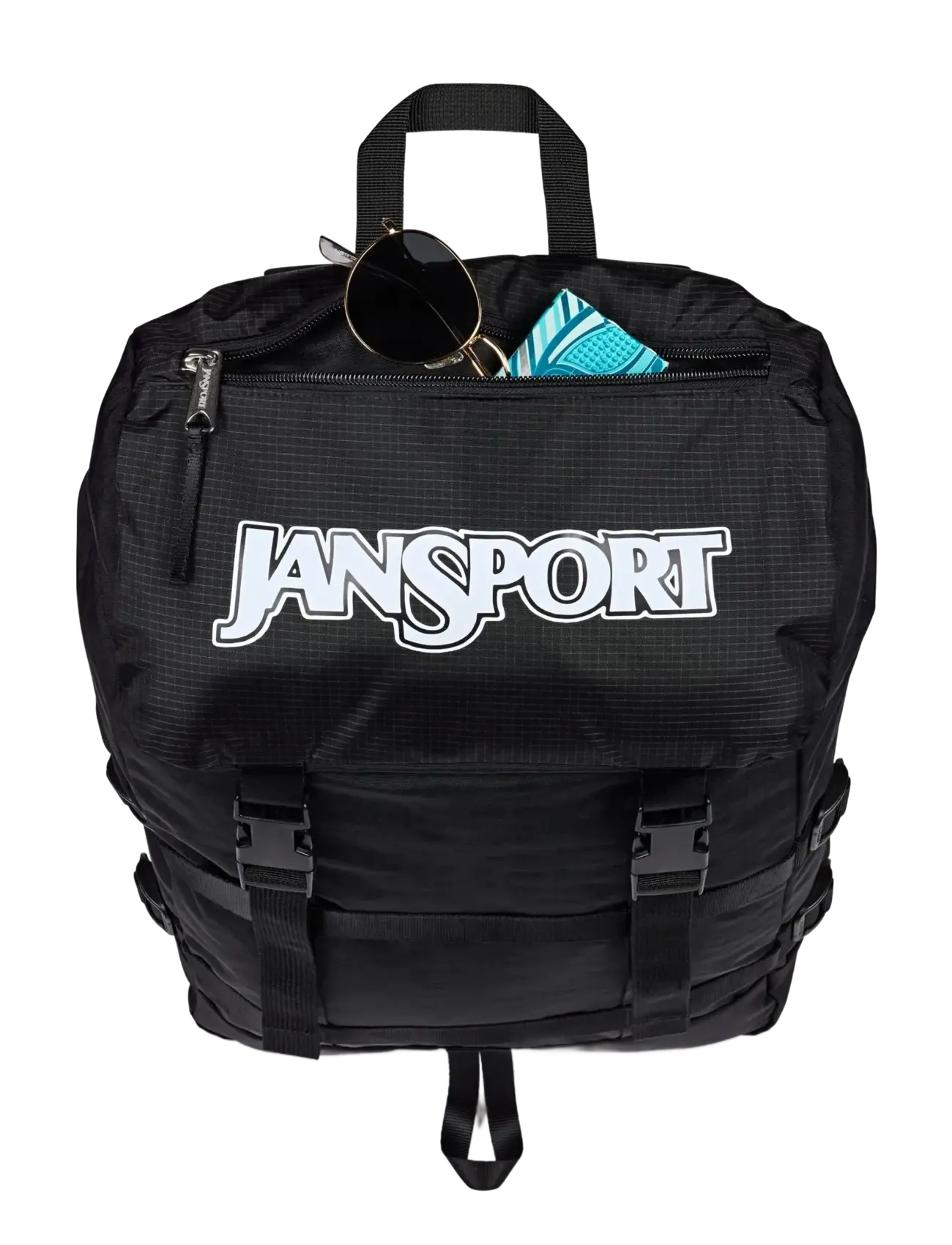 JanSport - Skip Pack Smokey Grit - smarte rucksäcke - black - 5