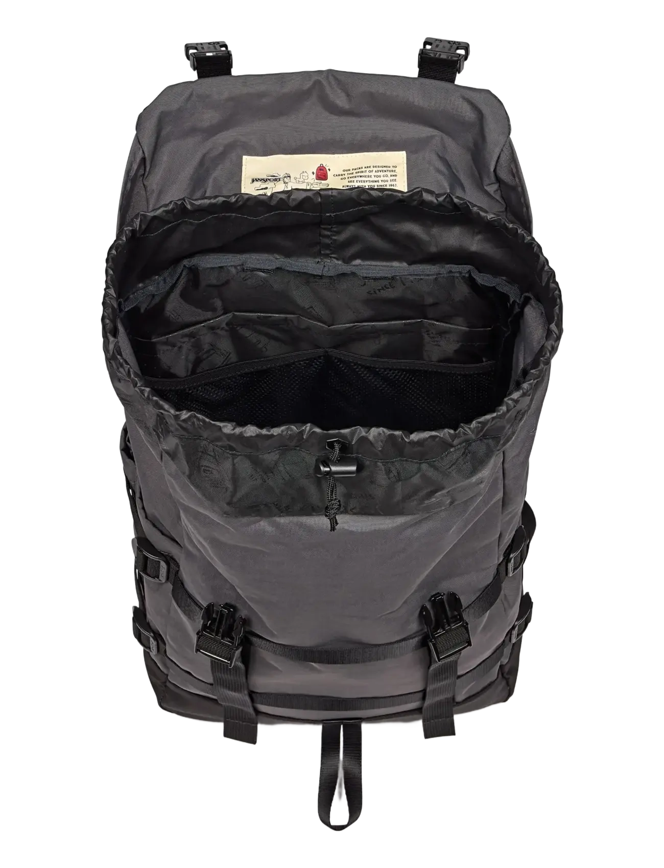 JanSport - Skip Pack Smokey Grit - smarte rucksäcke - smokey grit - 3
