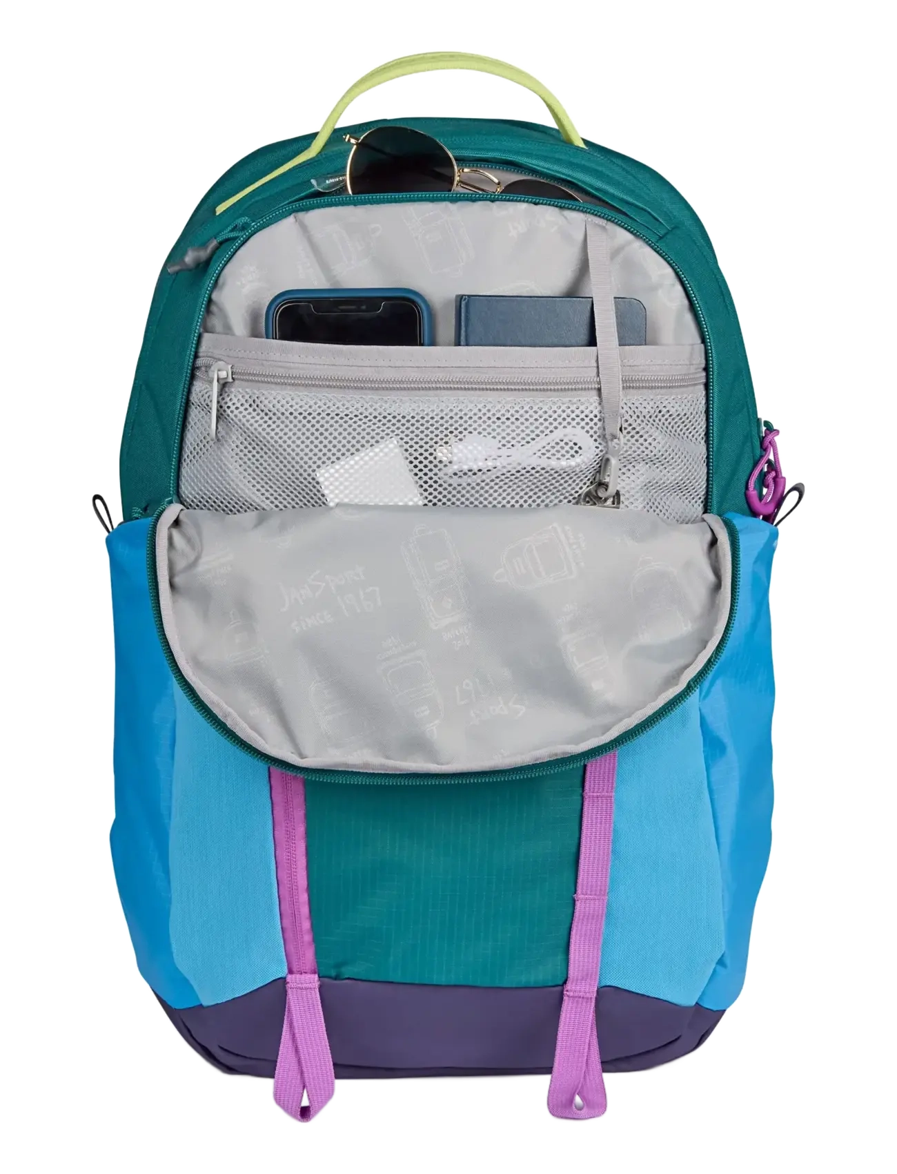 JanSport - All Around Pack Large - accessories - emerald pool - 5