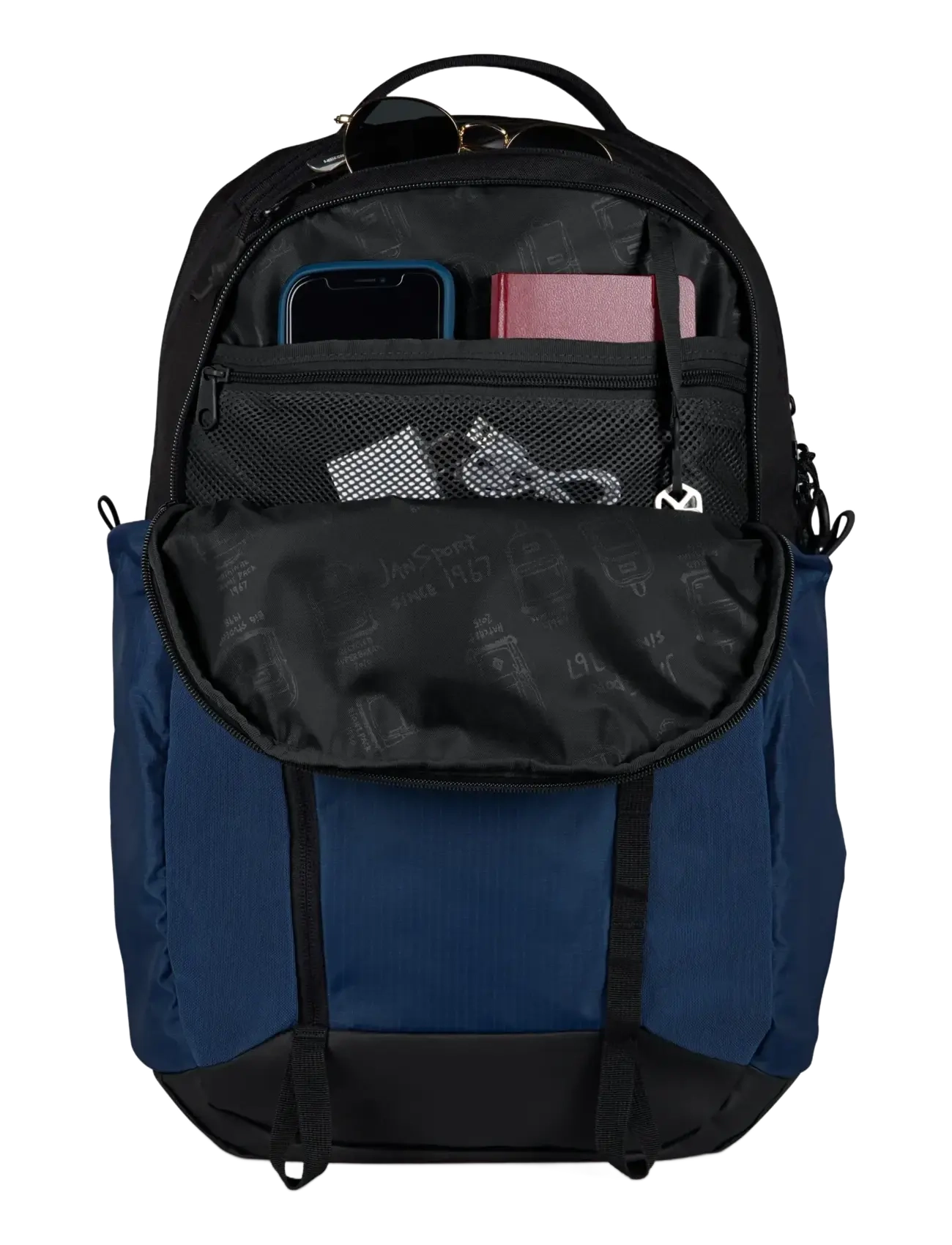 JanSport - All Around Pack 28L Navy - smarte rucksäcke - navy - 2