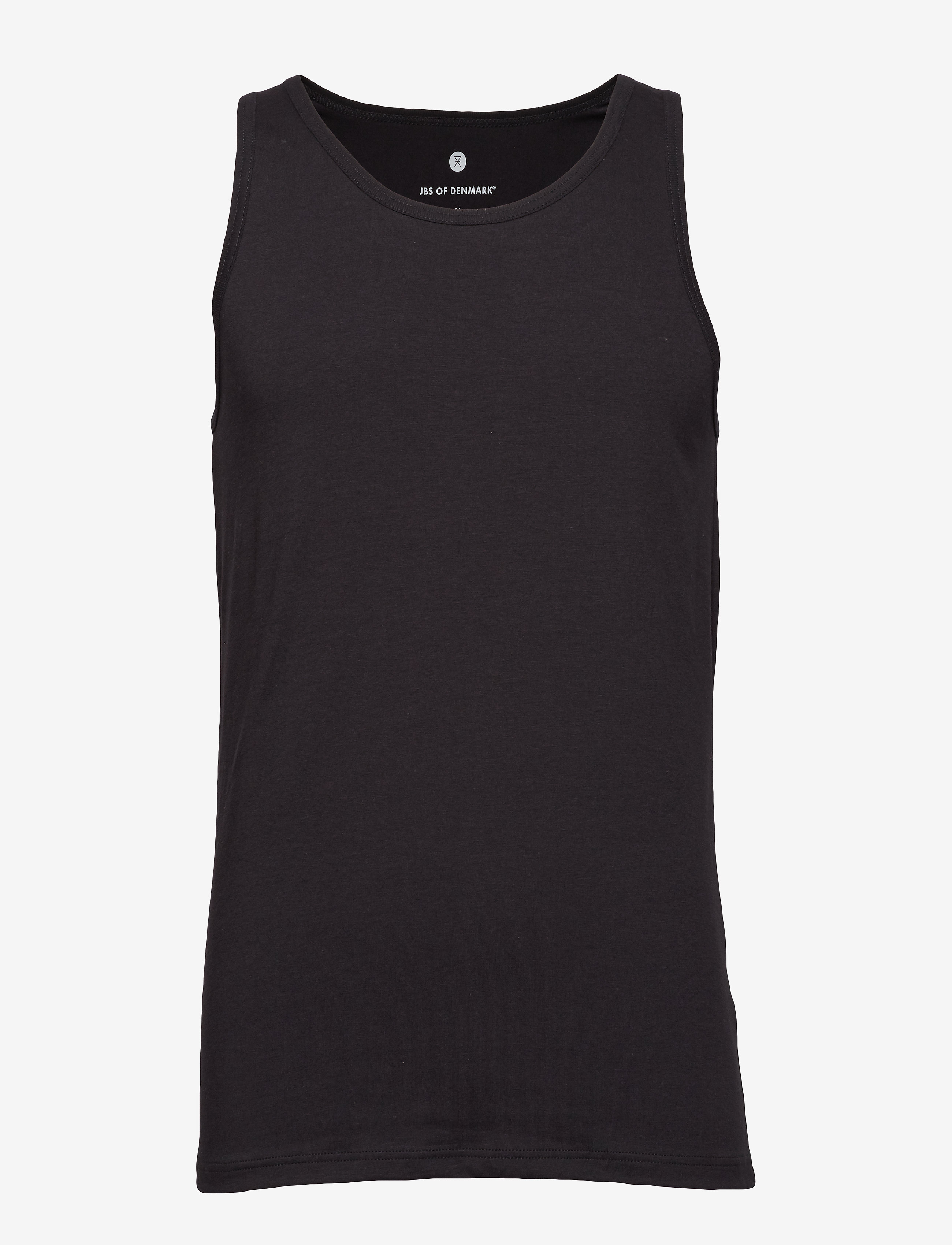 JBS of Denmark Jbs Of Dk Singlet, L, T-shirts, Schwarz - Sleeveless, Männerswear