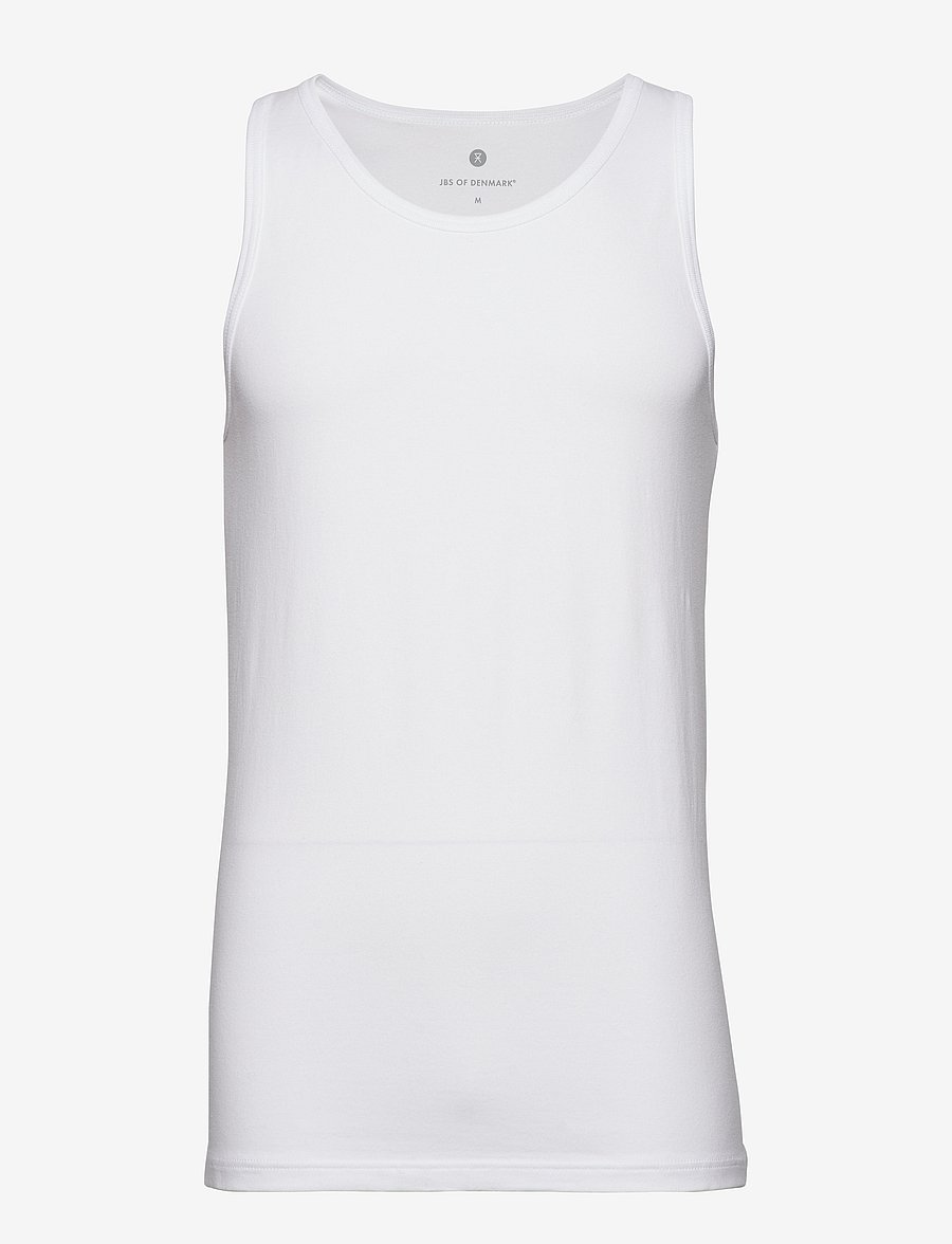 JBS of Denmark - JBS of DK singlet - varrukateta särgid - white - 0