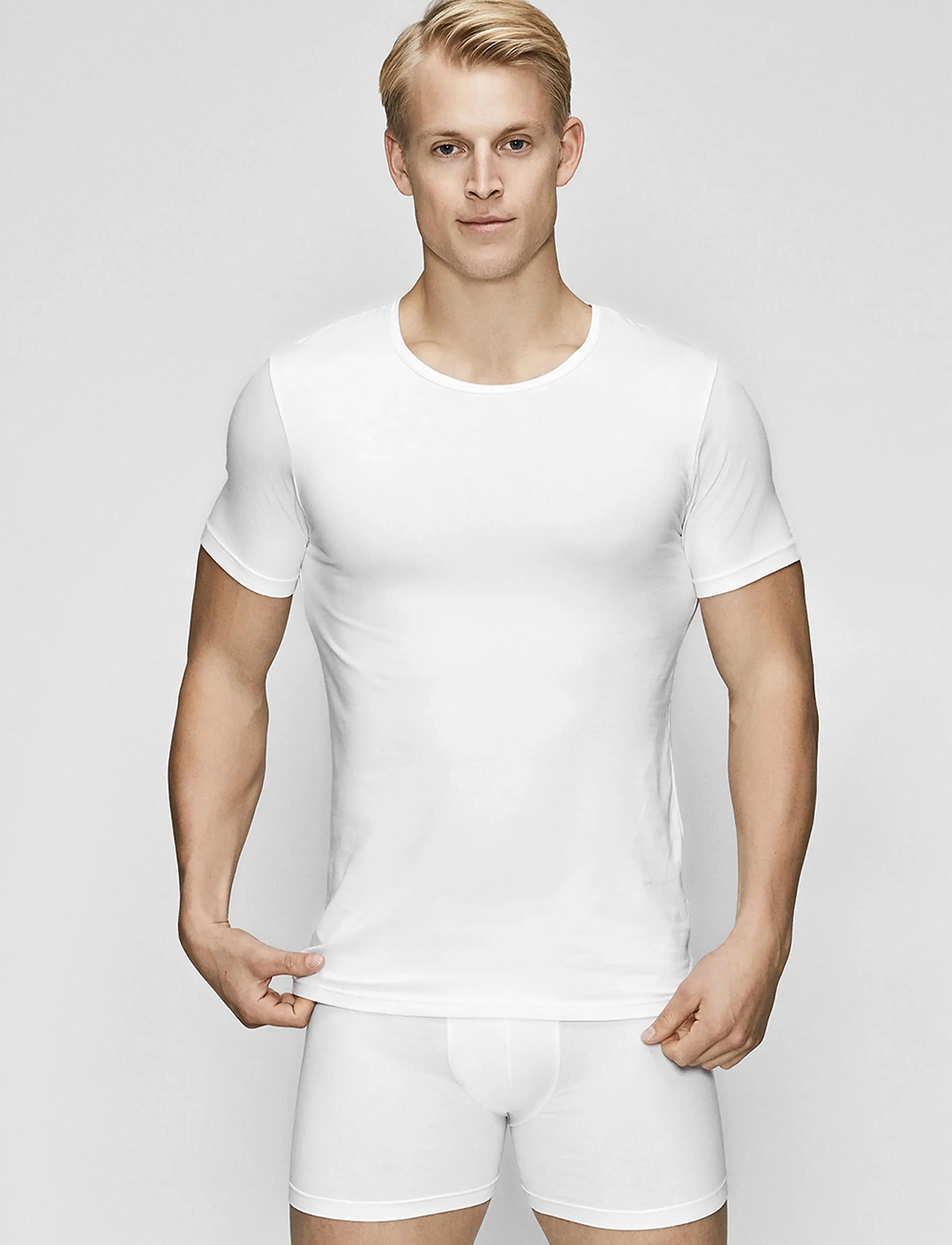 JBS of Denmark - JBS of DK t-shirt O-neck - t-shirts à manches courtes - white - 3