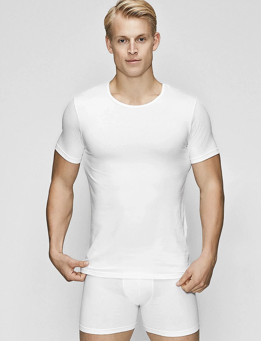 JBS of Denmark - JBS of DK t-shirt O-neck - t-shirts à manches courtes - white - 3