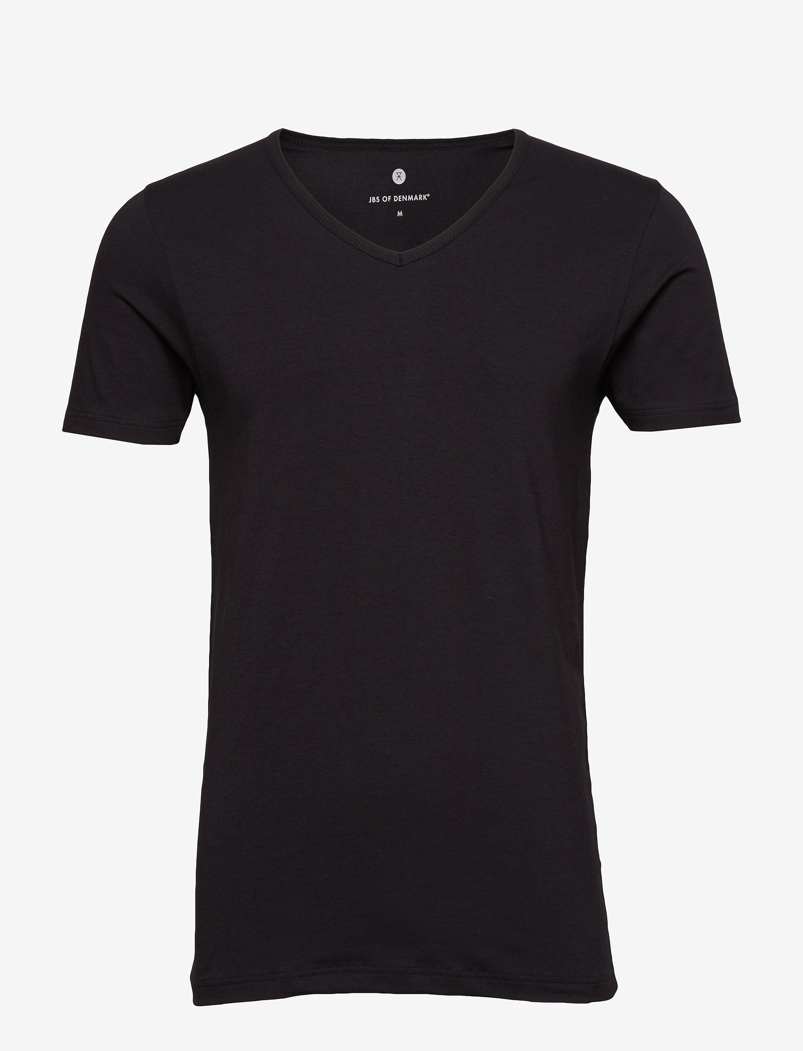 JBS of Denmark - JBS of DK t-shirt V-neck - t-shirts à encolure en v - black - 1