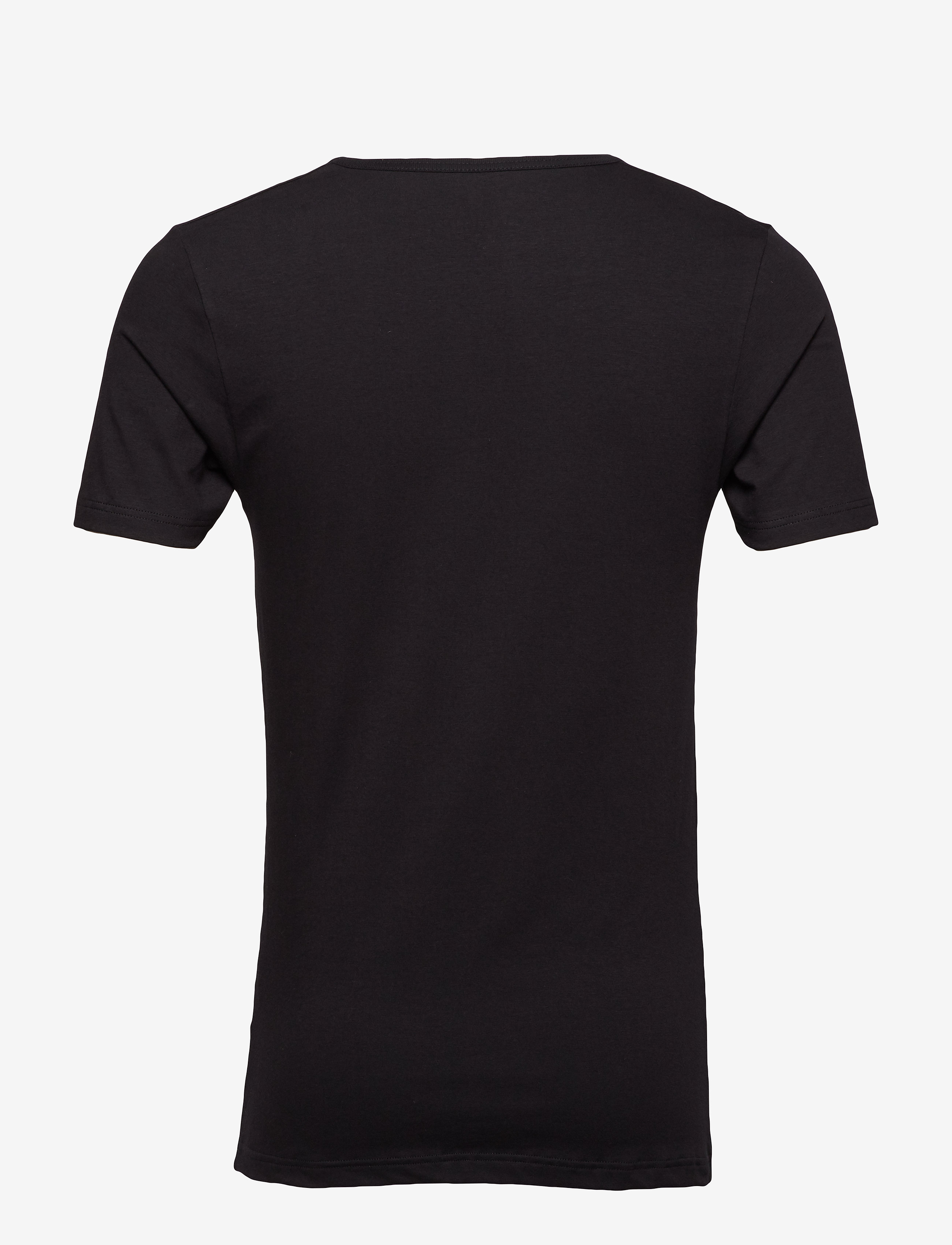JBS of Denmark - JBS of DK t-shirt V-neck - t-shirts à encolure en v - black - 2