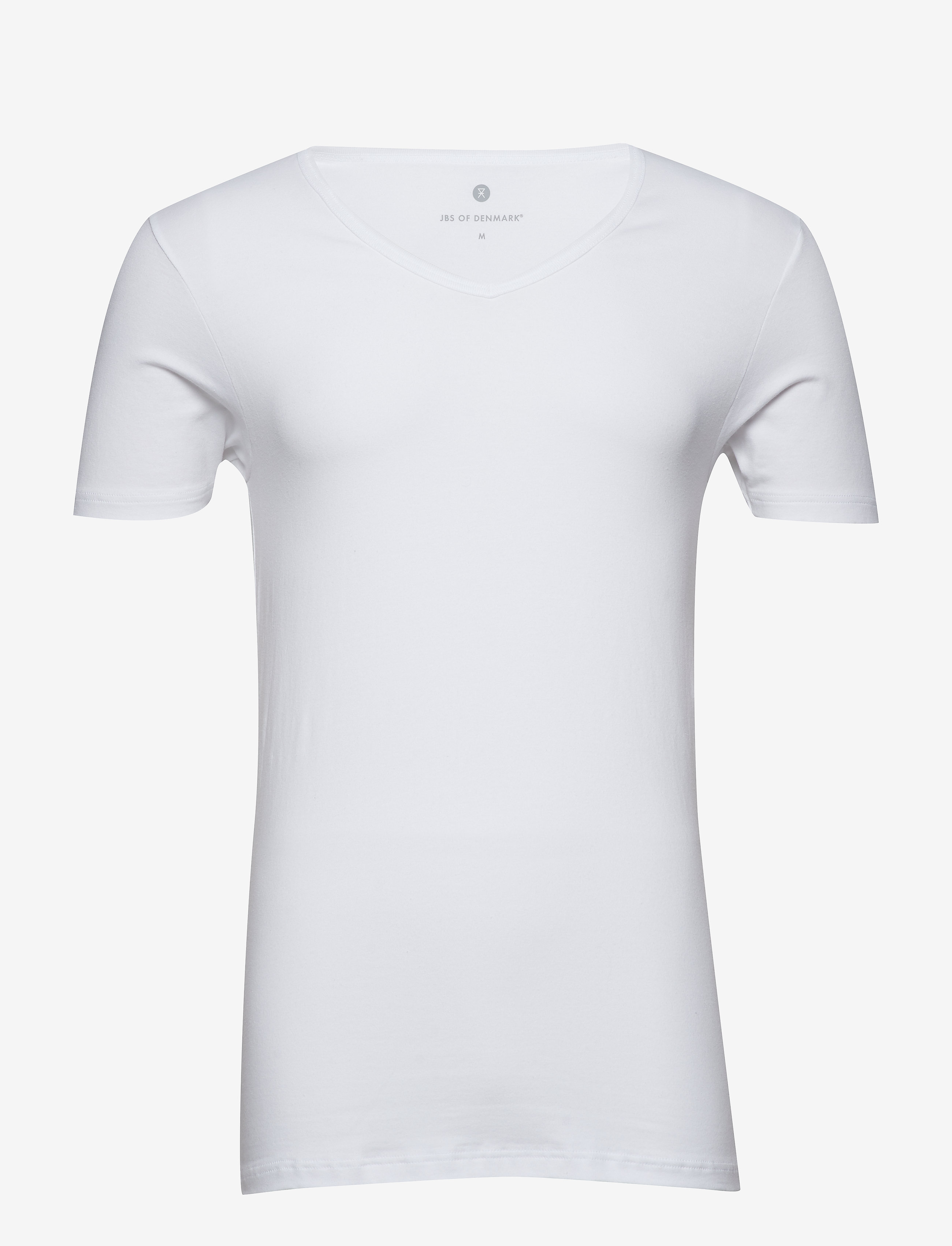 JBS of Denmark JBS of DK t-shirt V-neck - T-Shirts - WHITE / white