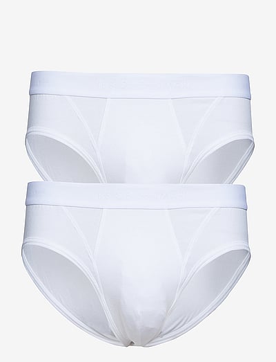 JBS of Denmark JBS of DK briefs 2-pack - Multipakk aluspüksid - WHITE / white