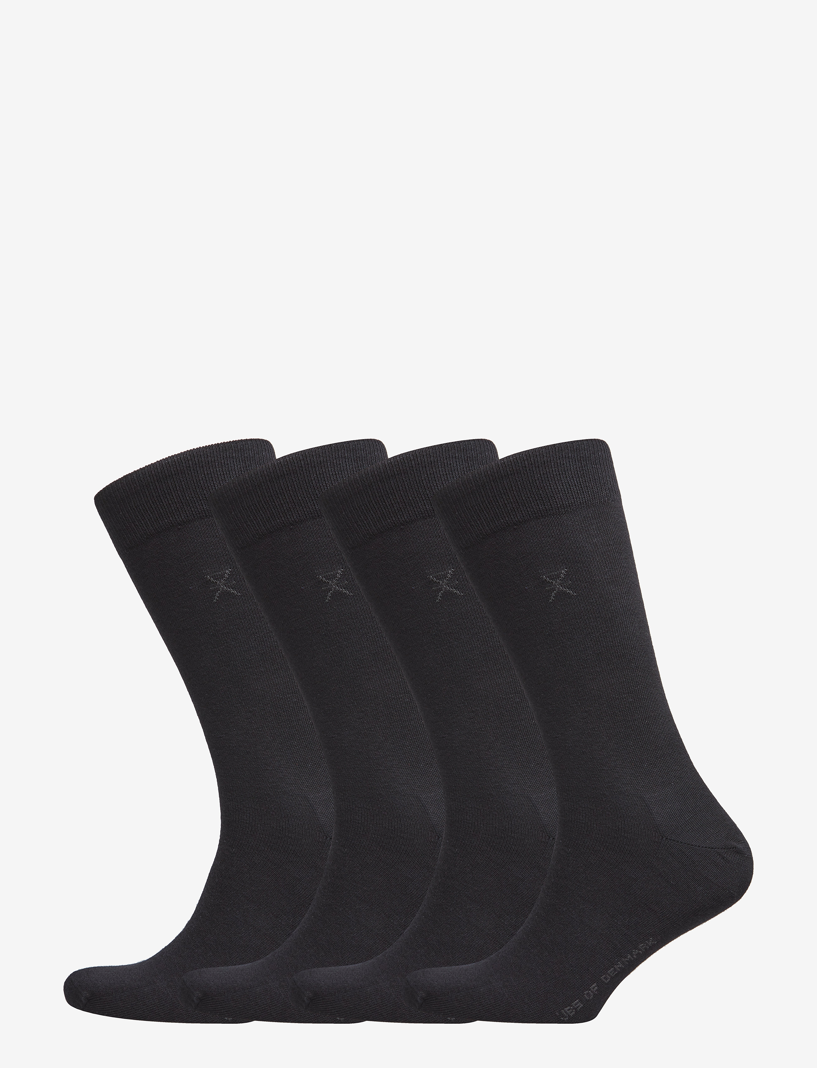 JBS of Denmark JBS of DK socks 4-pack - Lange strømper - BLACK / black